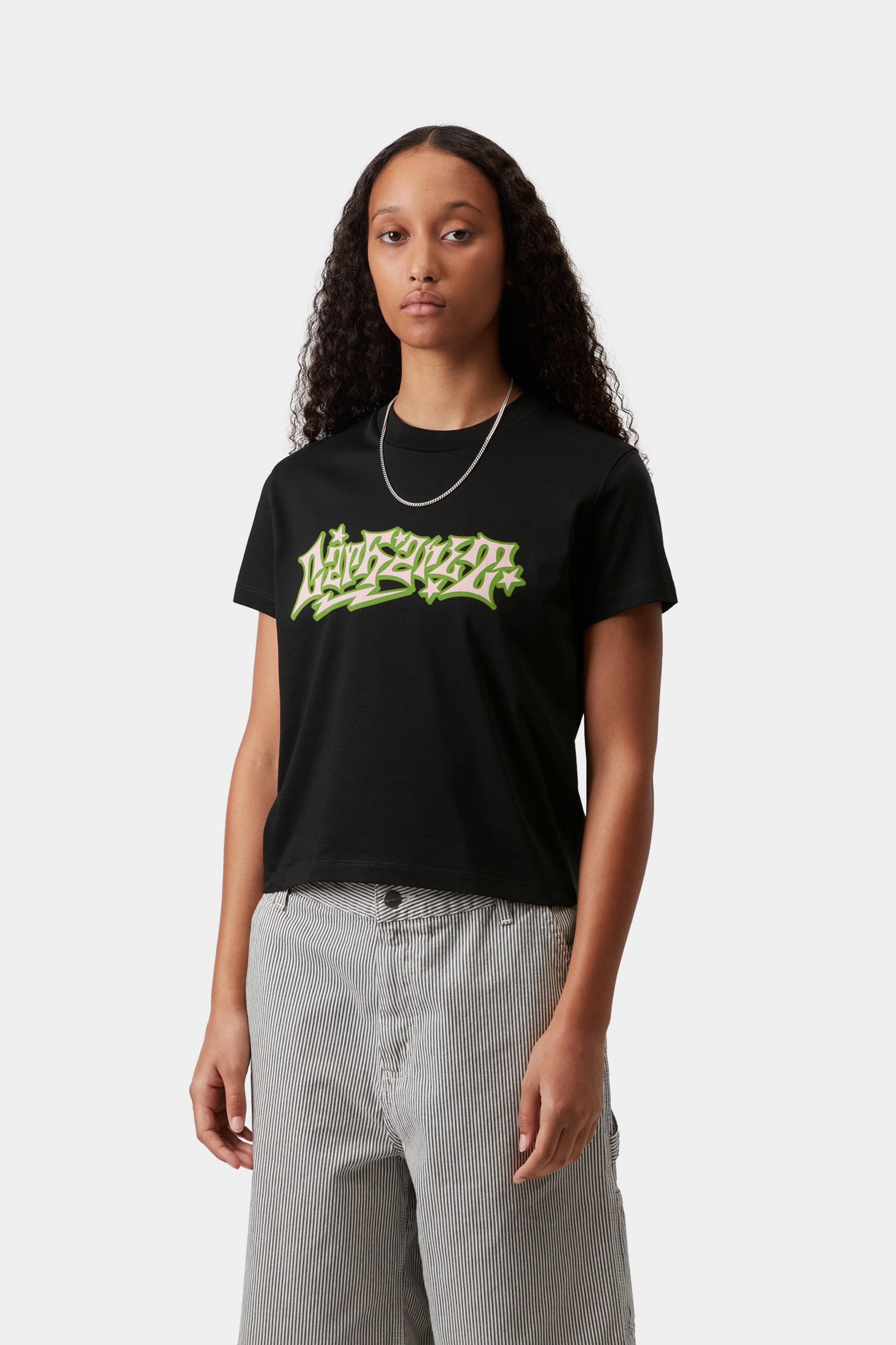 W' S/S Supa T-Shirt - Black