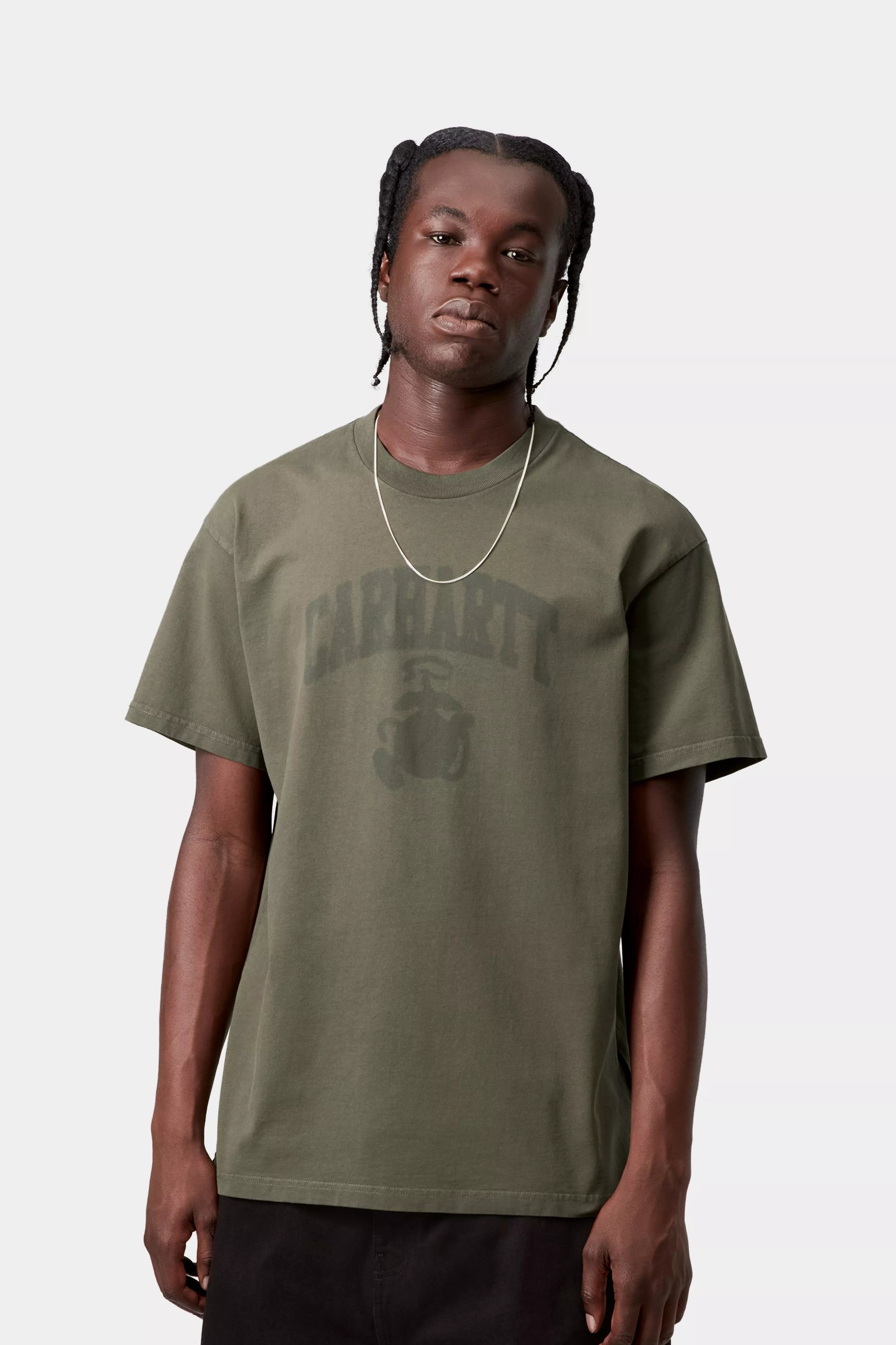 S/S Faded Pond Corps T-Shirt - Cypress (heavy stone wash)