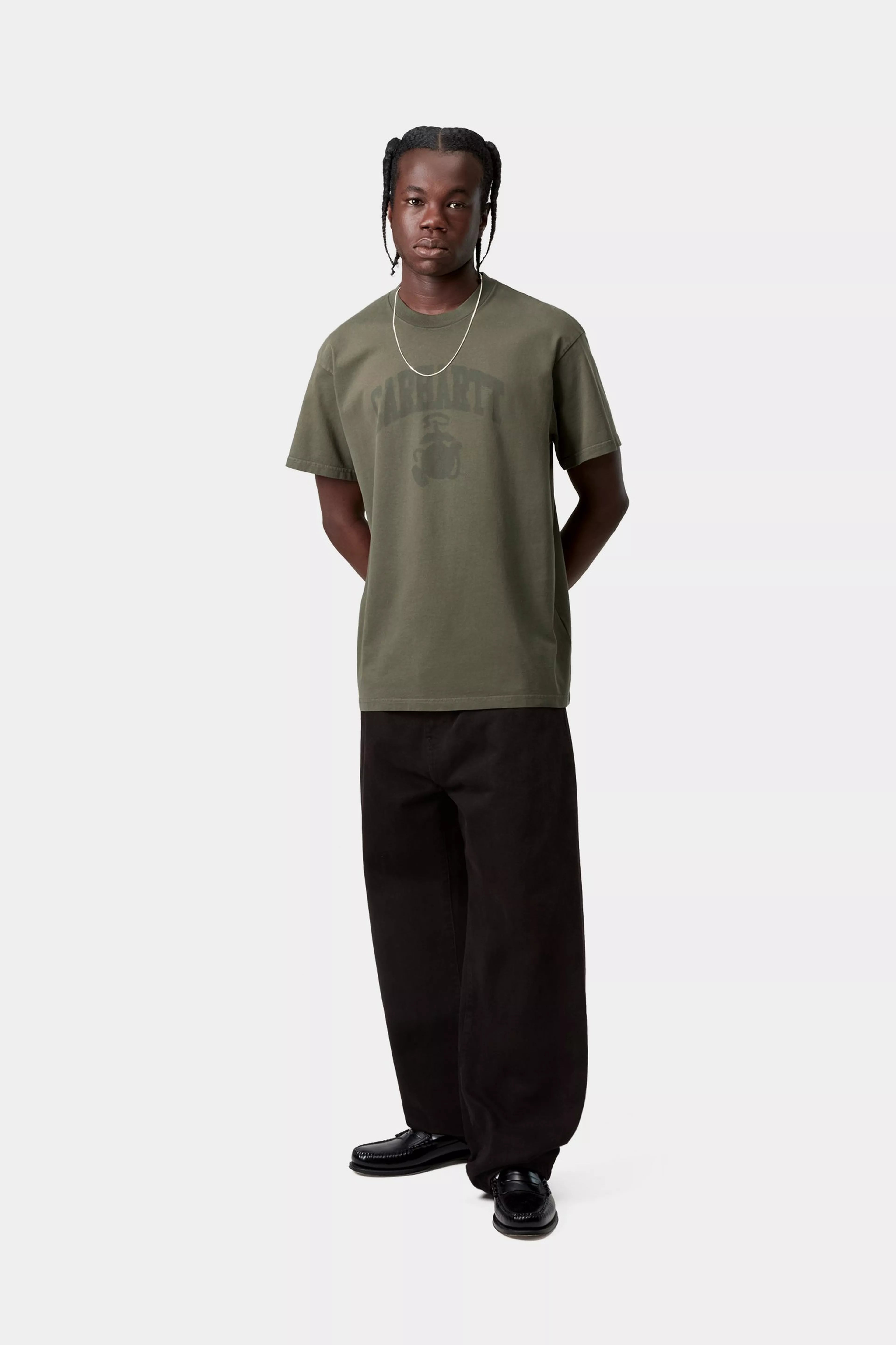 S/S Faded Pond Corps T-Shirt - Cypress (heavy stone wash) 2