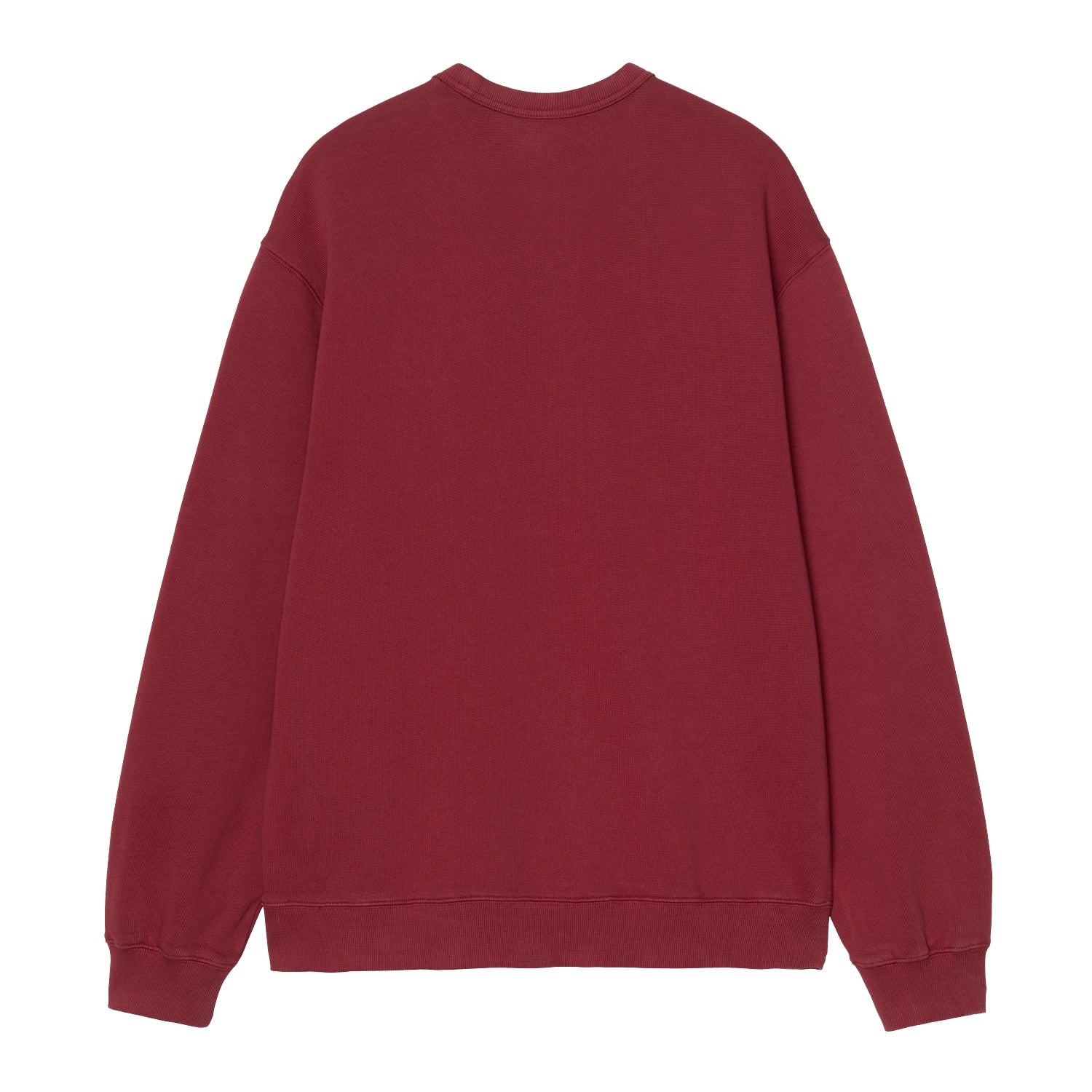 Faded Pond Corps Sweat - Marsala (heavy stone wash)