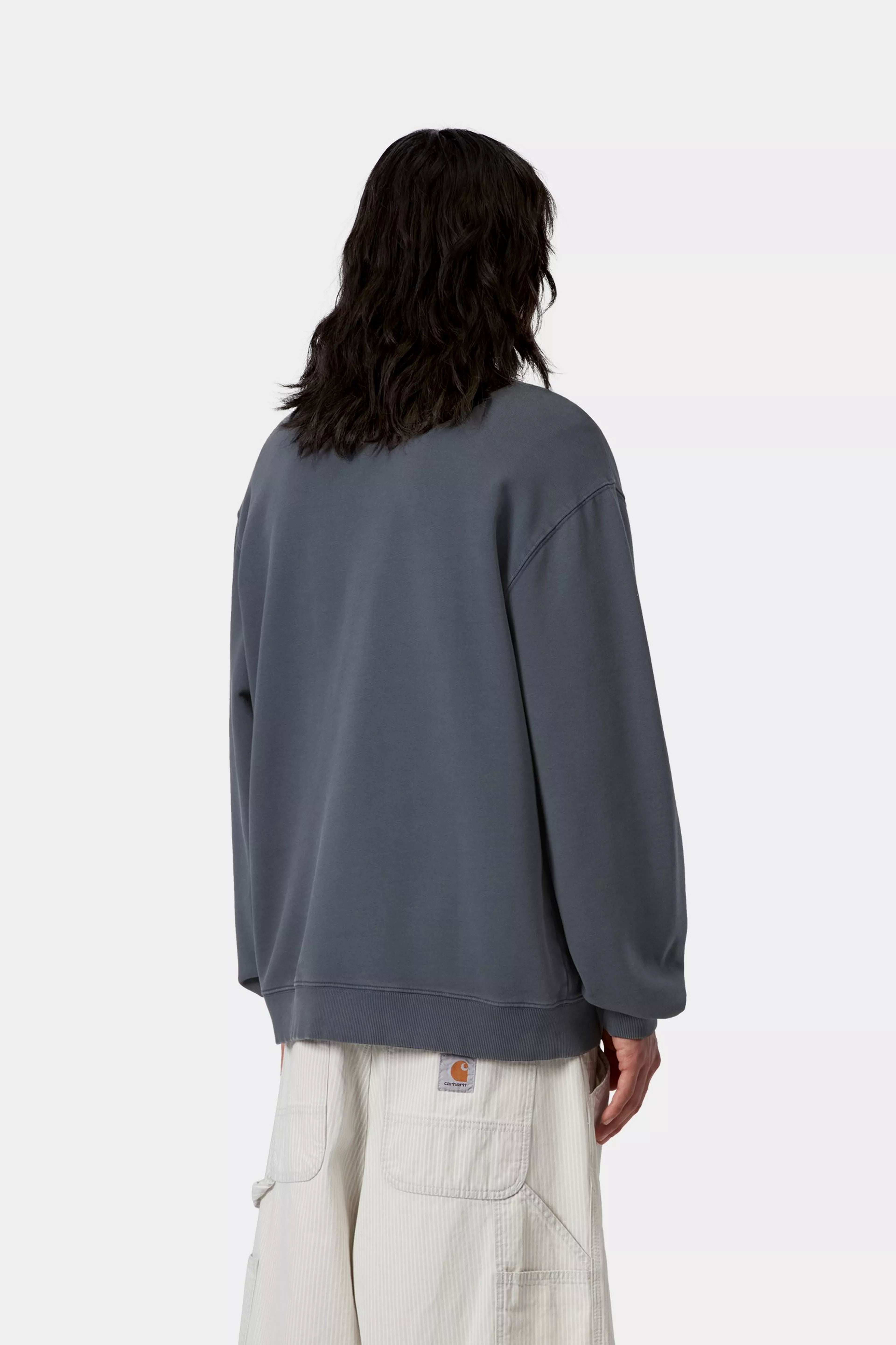 Faded Pond Corps Sweat - Deep Night (heavy stone wash)