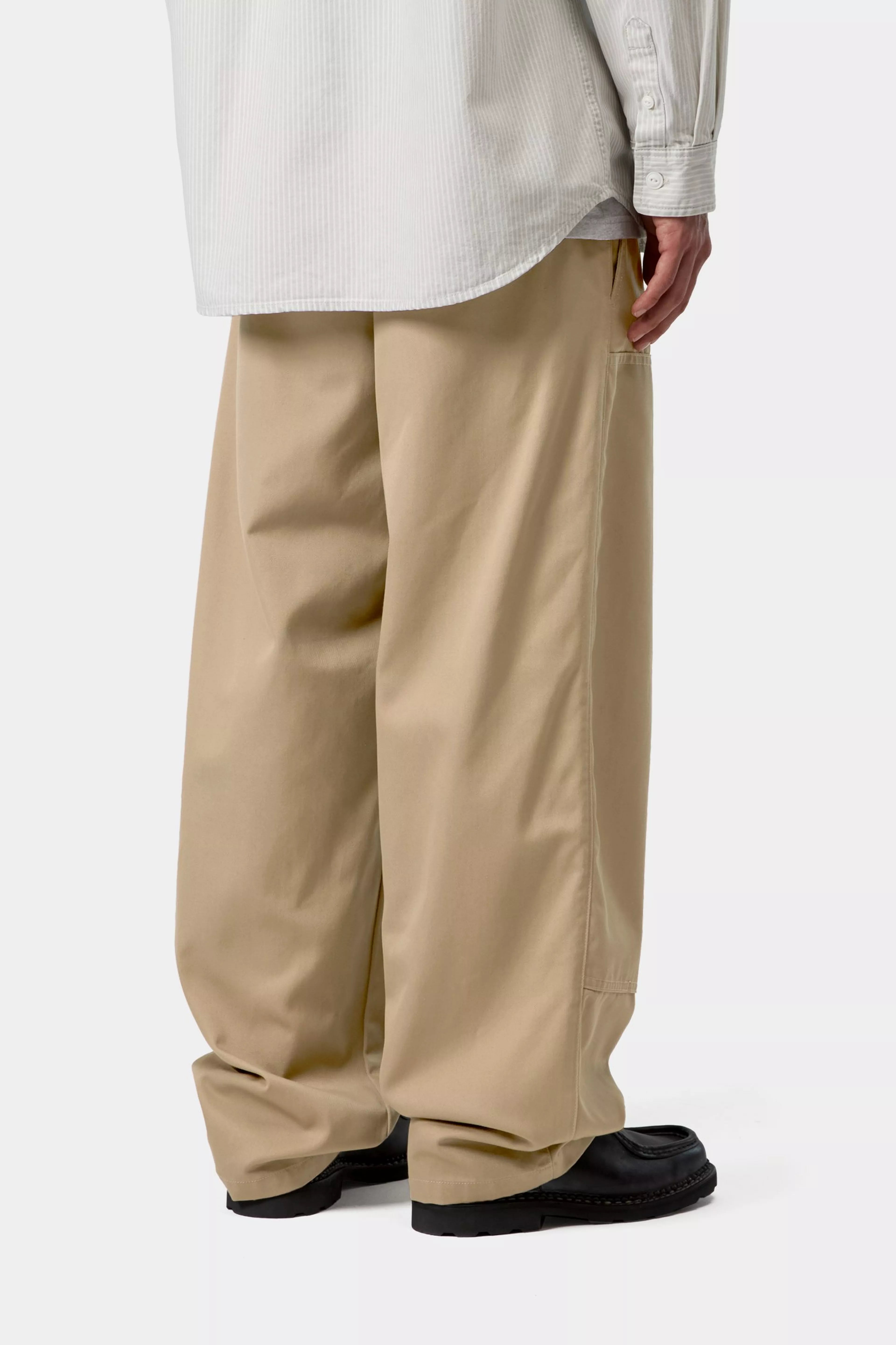 Brady Double Knee Chino Pant - Leather (rinsed) 4