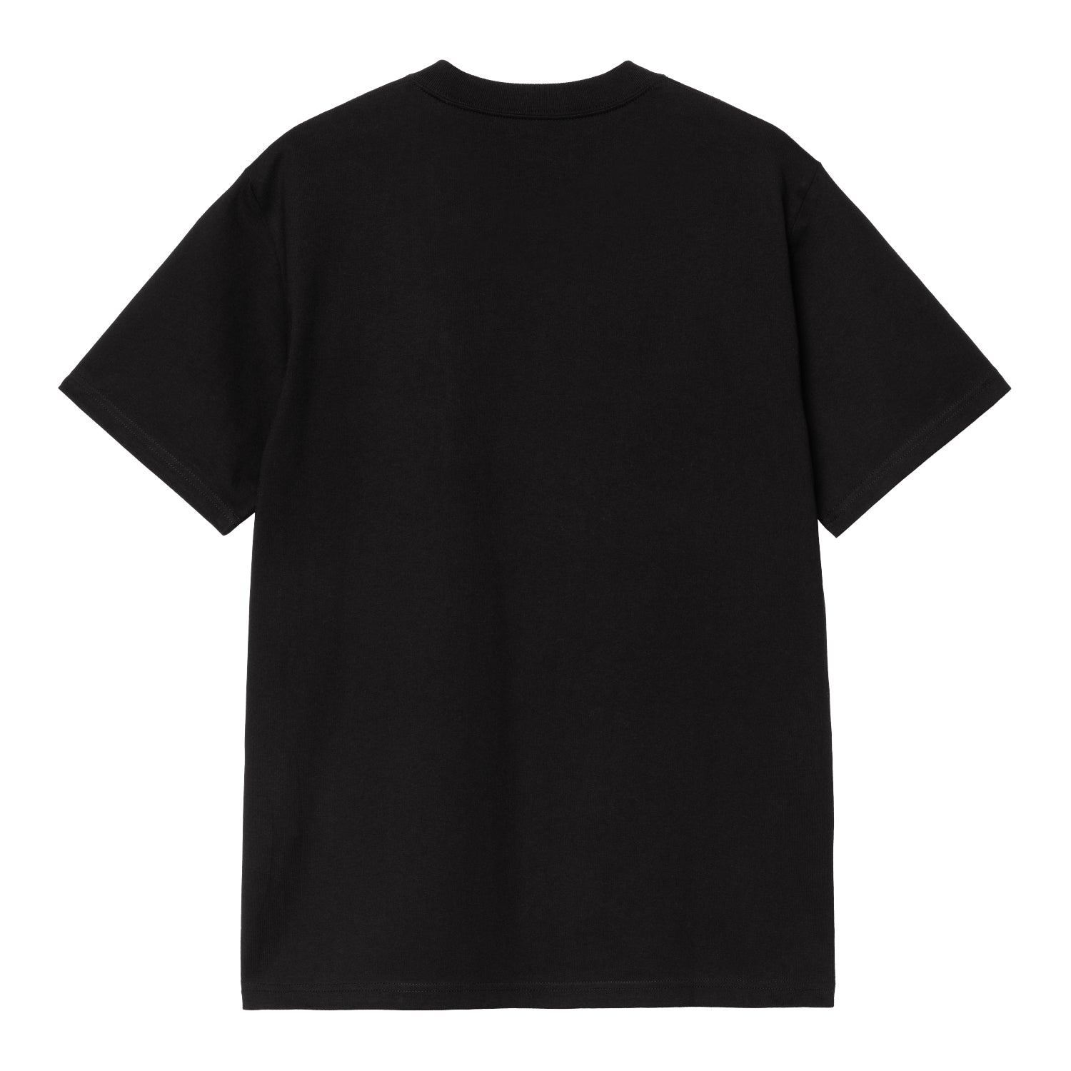 S/S University Script T-Shirt - Black / White