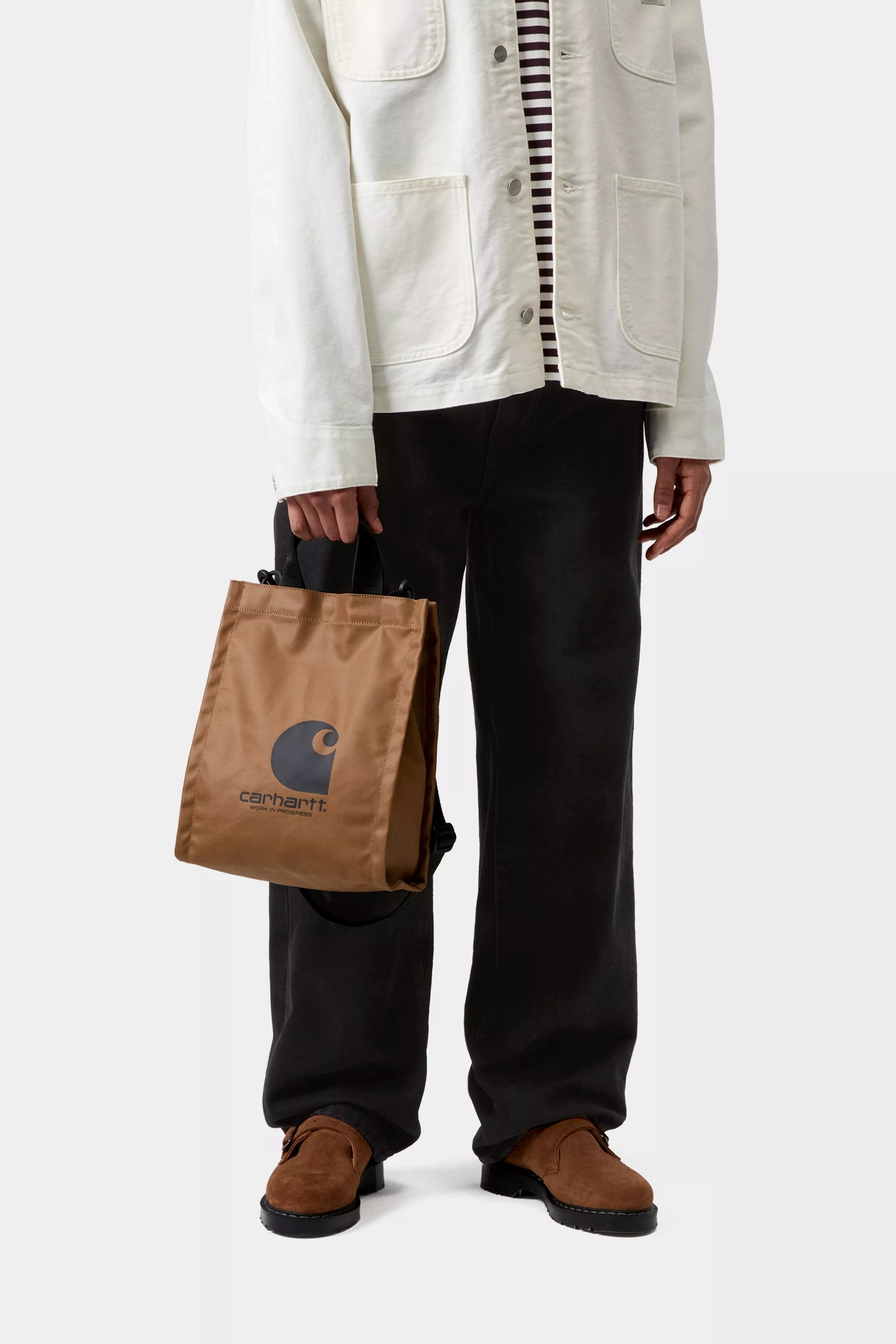 Carhartt Wip Shopping Bag - Hamilton Brown / Black 2