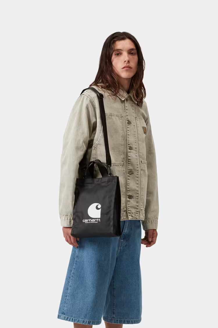 Carhartt Wip Shopping Bag - Black / White 2