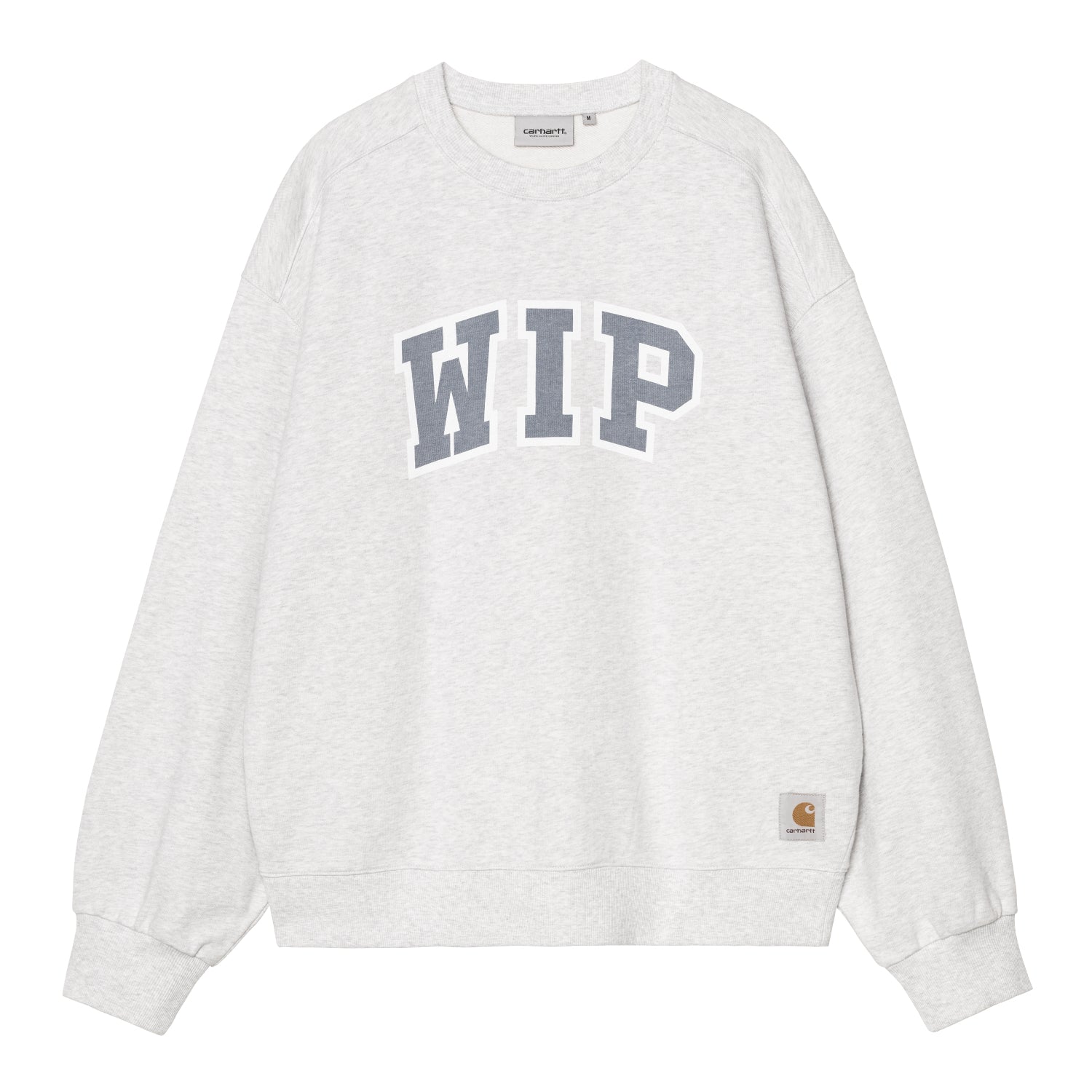 WIP Ⅲ Sweat - Ash Heather (heavy stone wash)