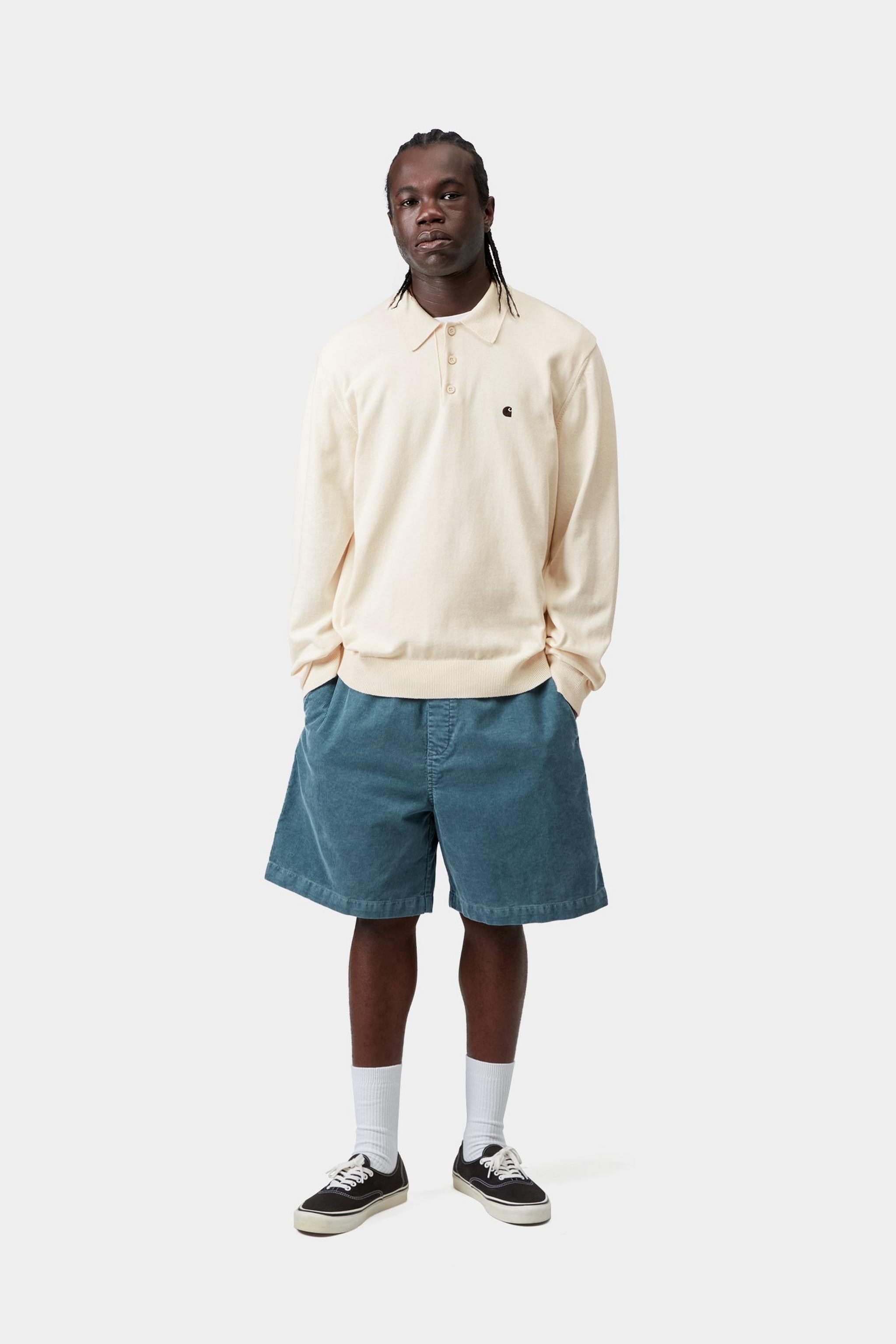 L/S Madison Polo - Cinnerus / Black