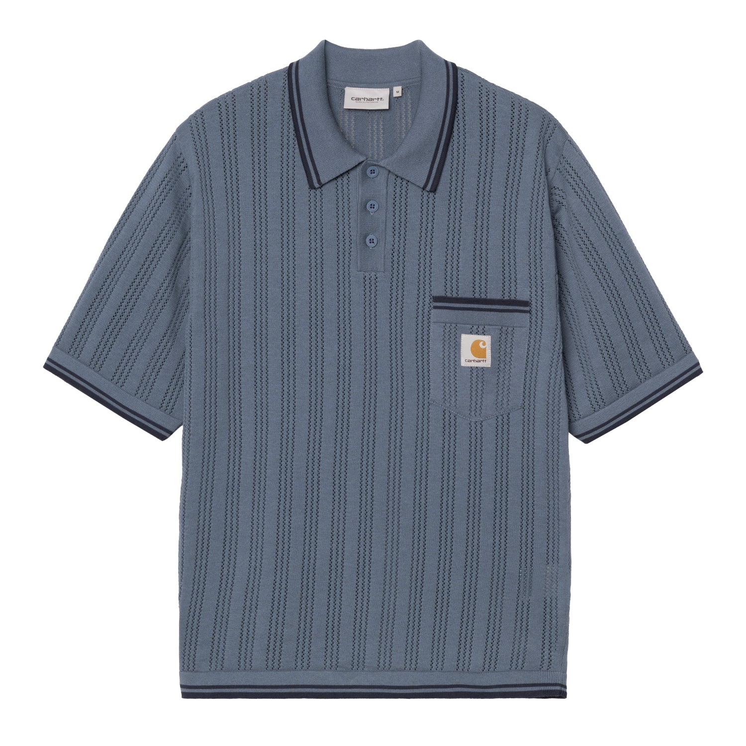 S/S Ramsey Polo - Velvet Blue / Deep Night