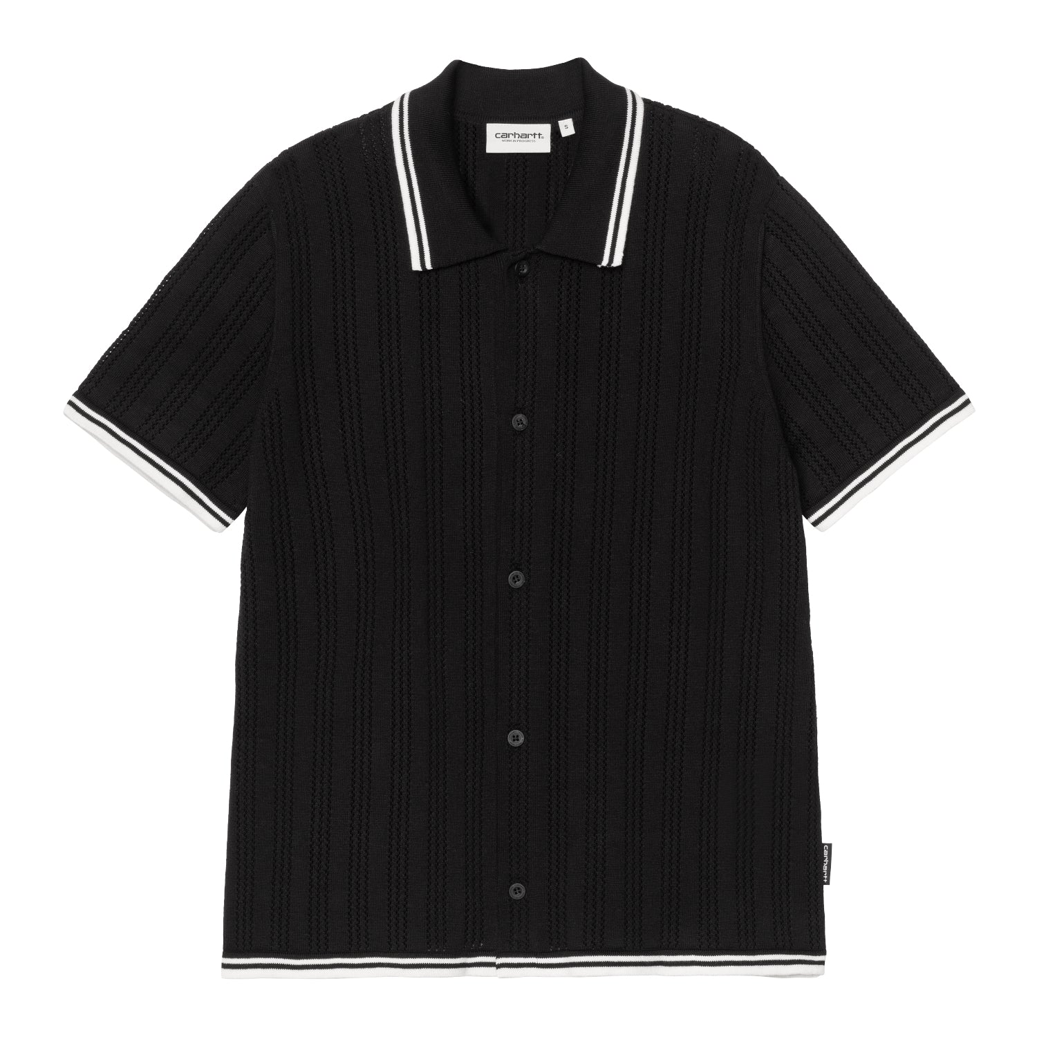 W' S/S Ramsey Knit Shirt - Black