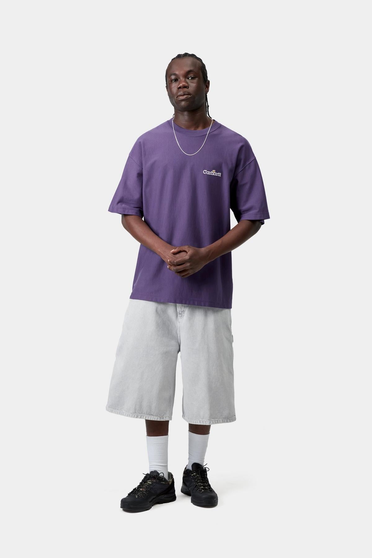 S/S Wip Label T-Shirt - Calla