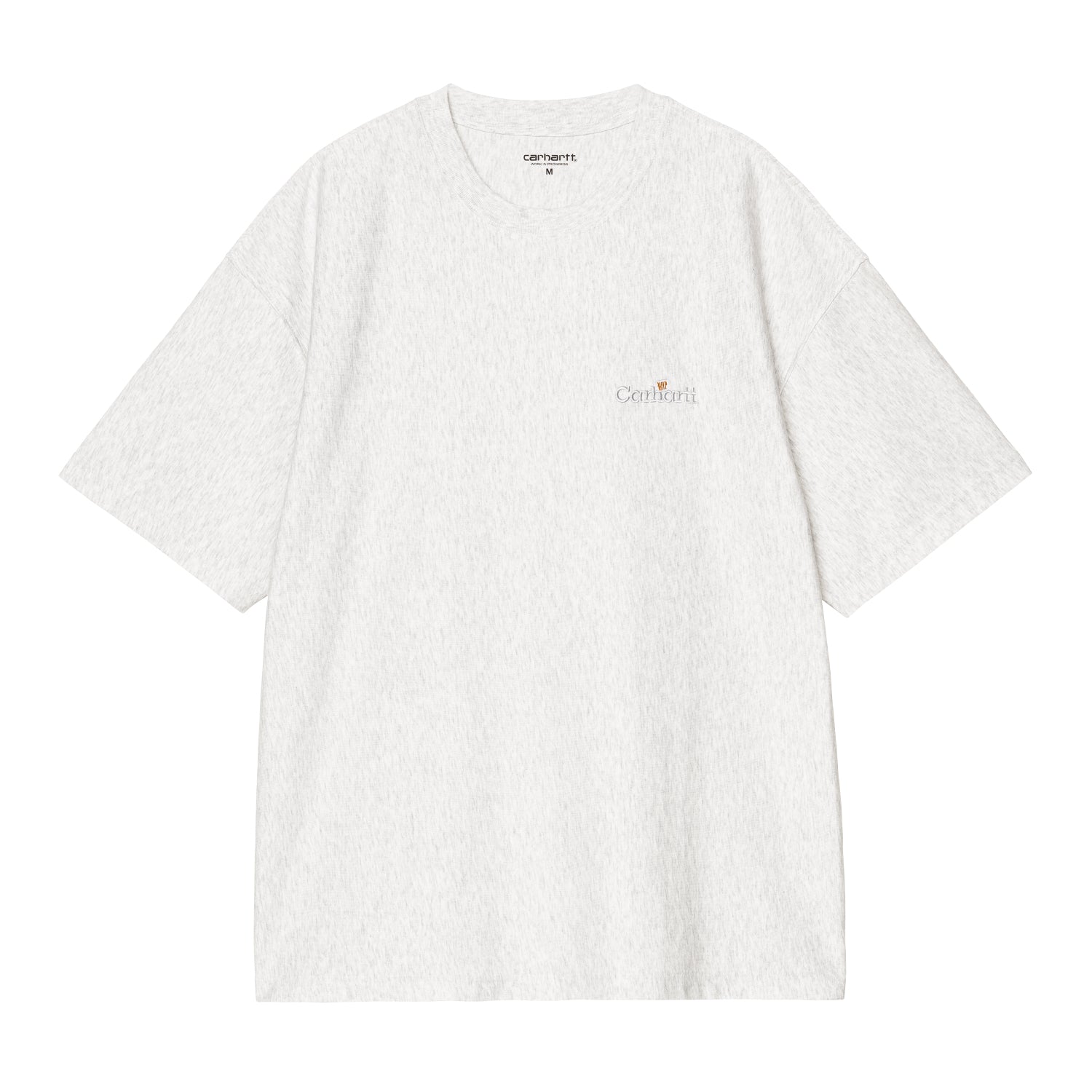 S/S Wip Label T-Shirt - Ash Heather