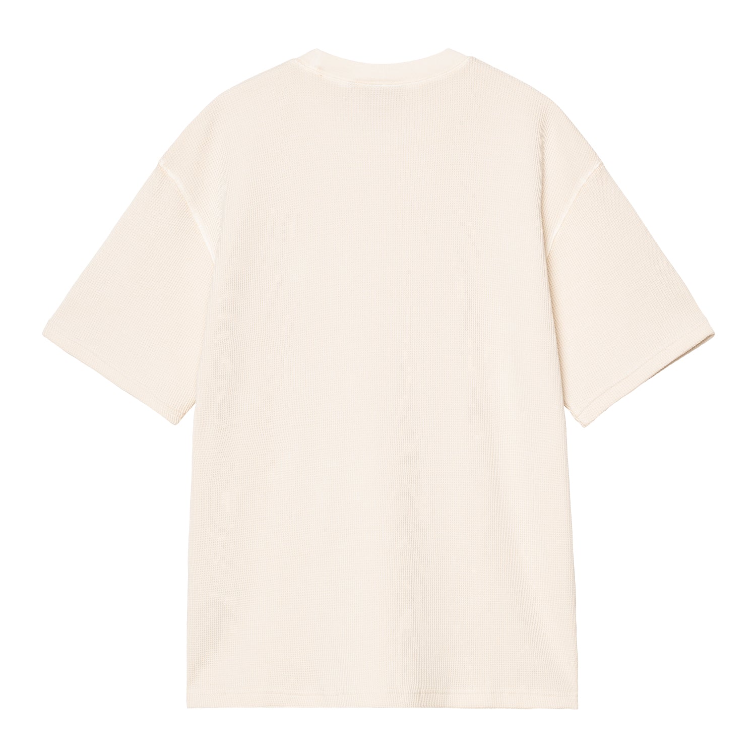 S/S Nelson Waffle T-Shirt - Natural (garment dyed)