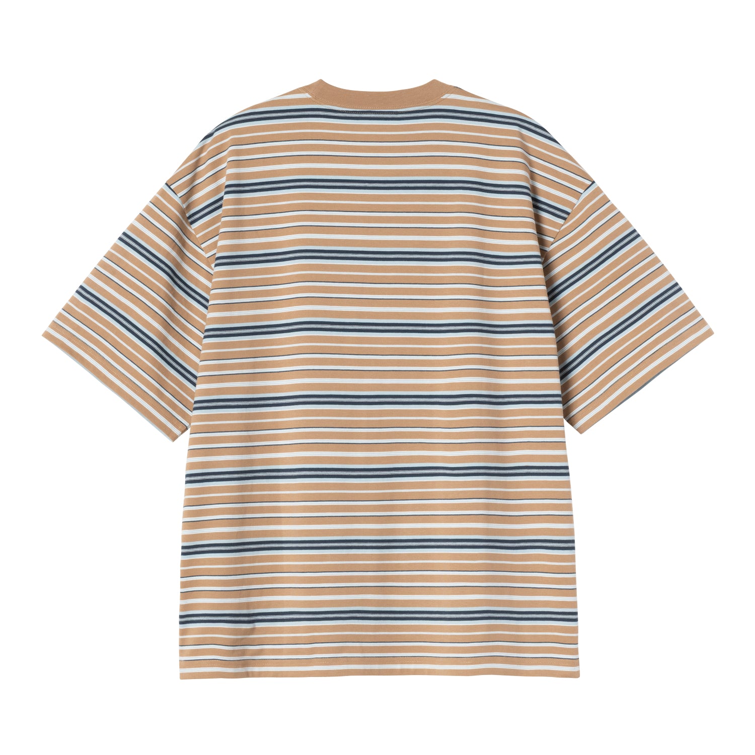 S/S Zane T-Shirt - Zane Stripe, Peanut