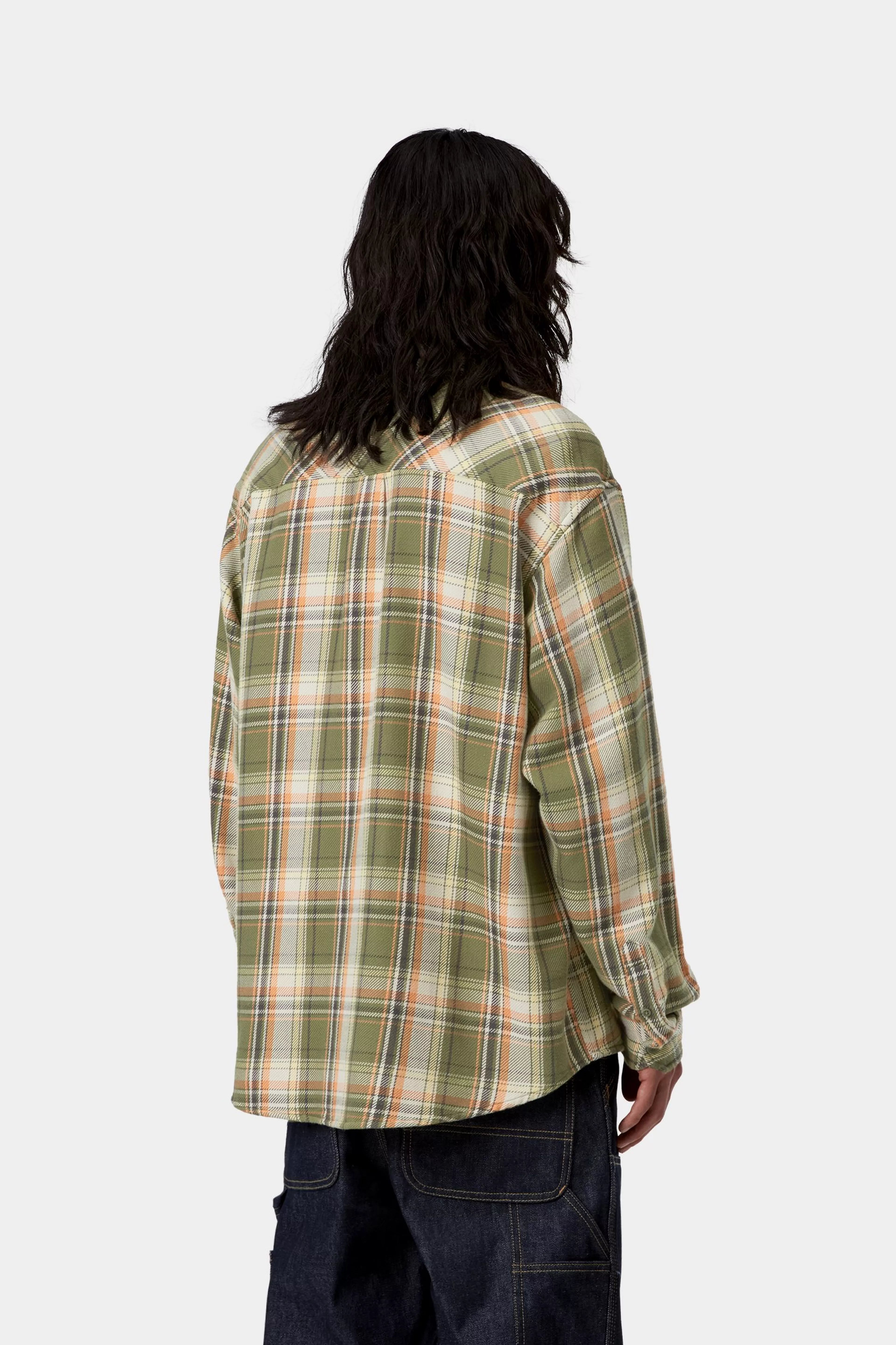 L/S Tunick Shirt - Tunick Check, Dollar Green 3