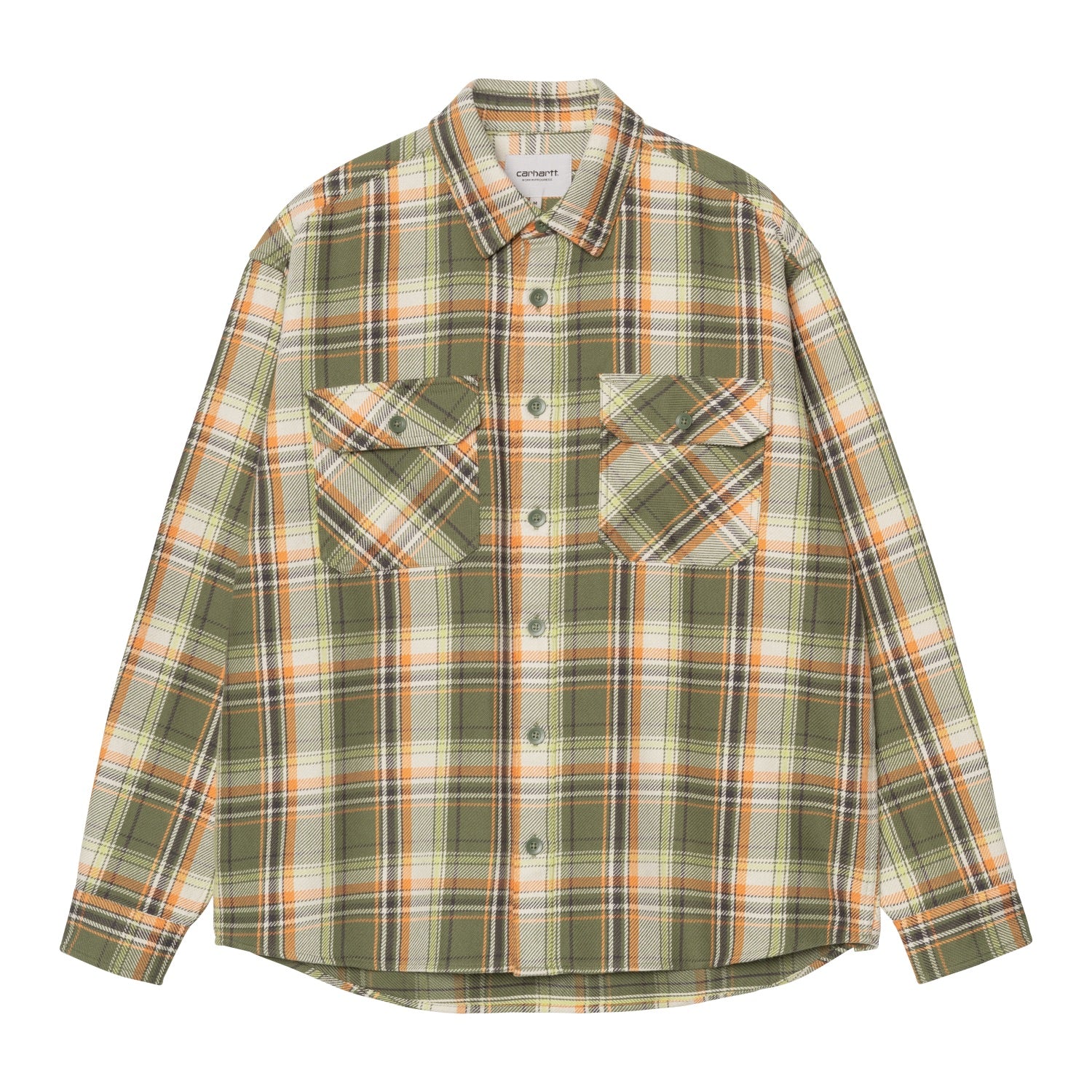 L/S Tunick Shirt - Tunick Check, Dollar Green