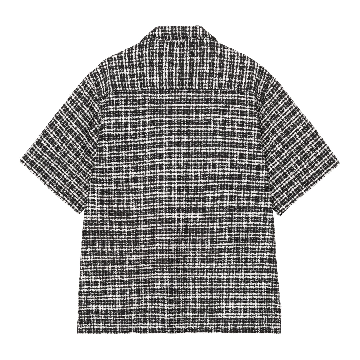S/S Kander Shirt - Kander Check, Black