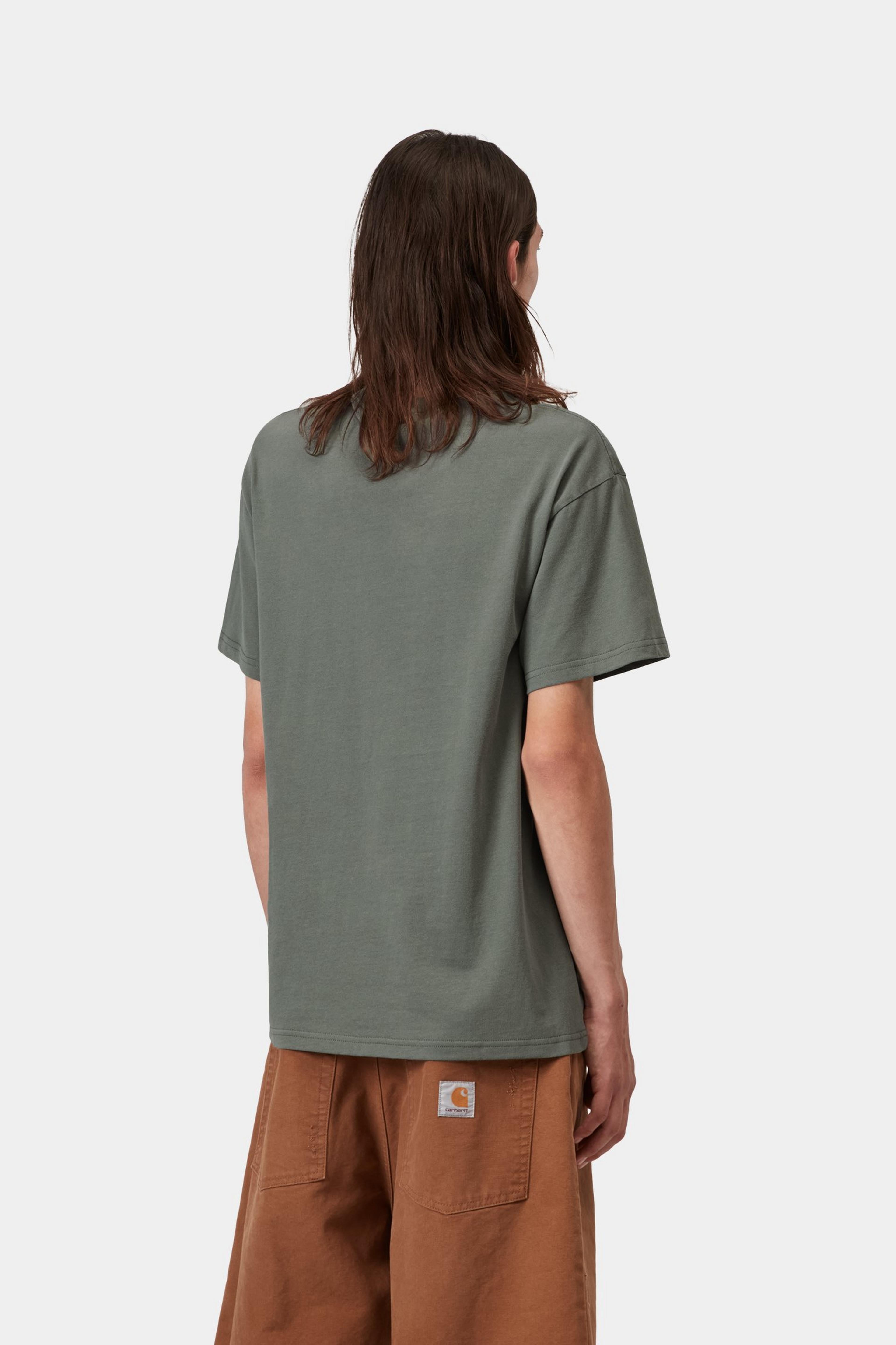 S/S Coat Of Arms T-Shirt - Velvet Green (garment dyed)