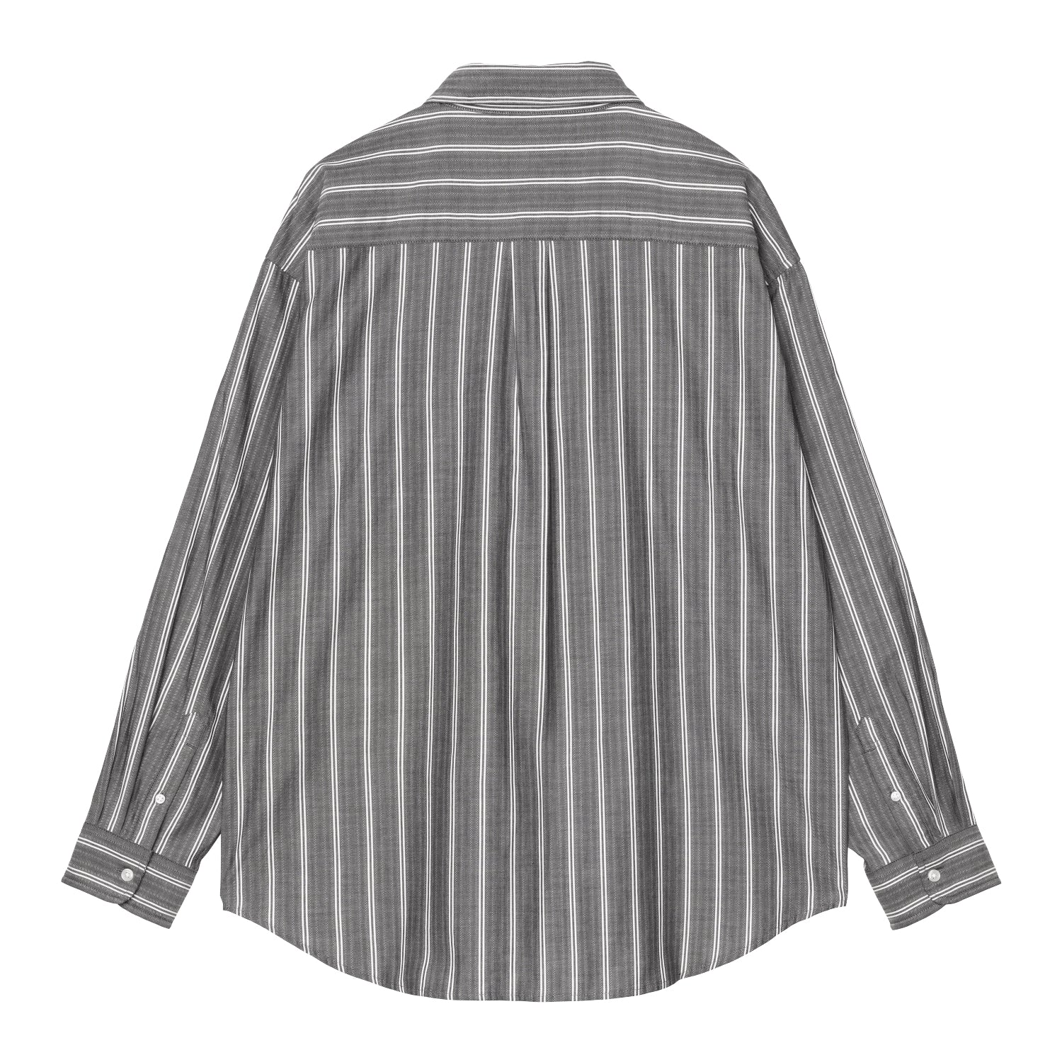 L/S Beale Shirt - Beale Stripe, Black / White 5