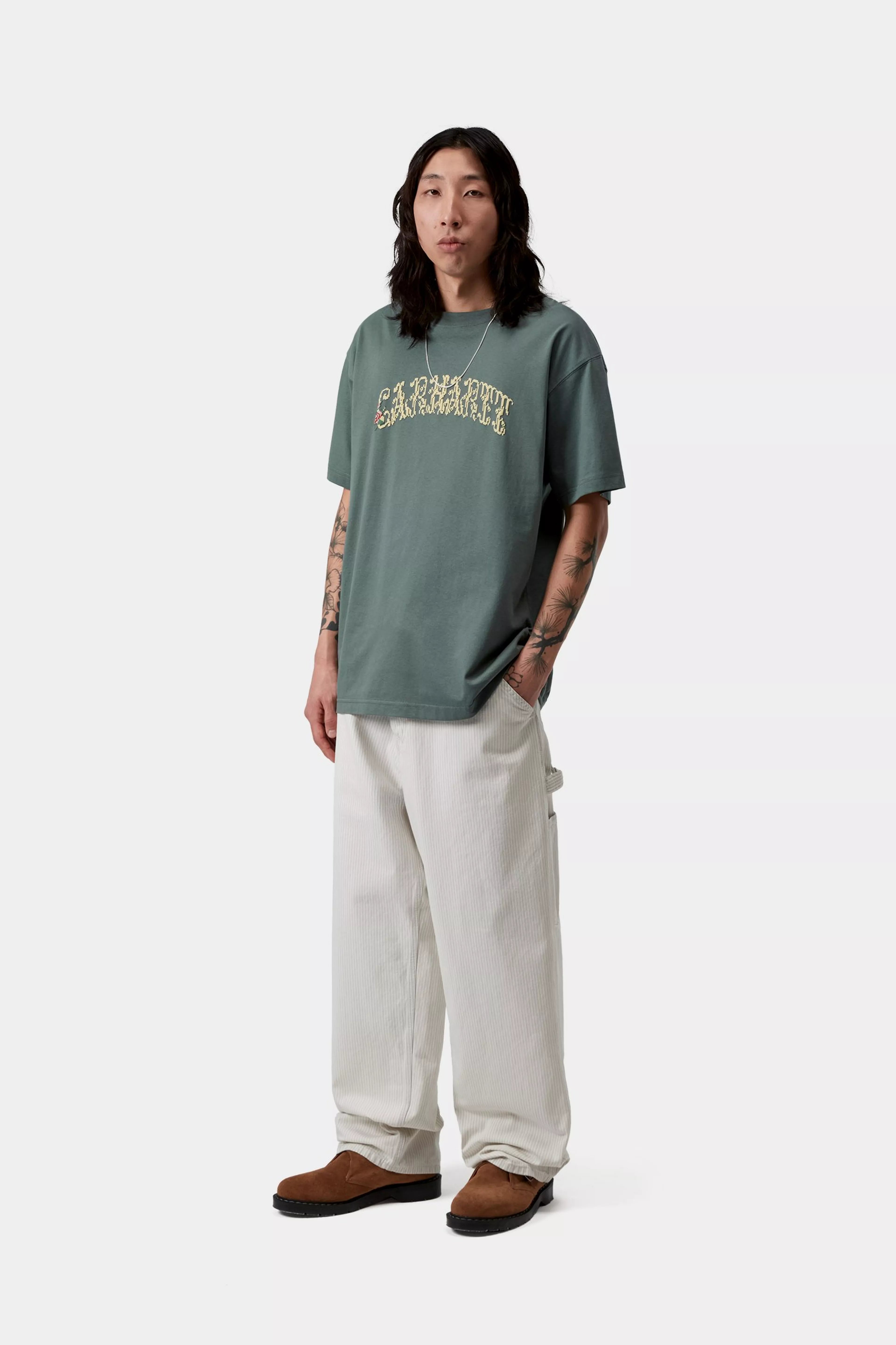 S/S Monogram T-Shirt - Velvet Green