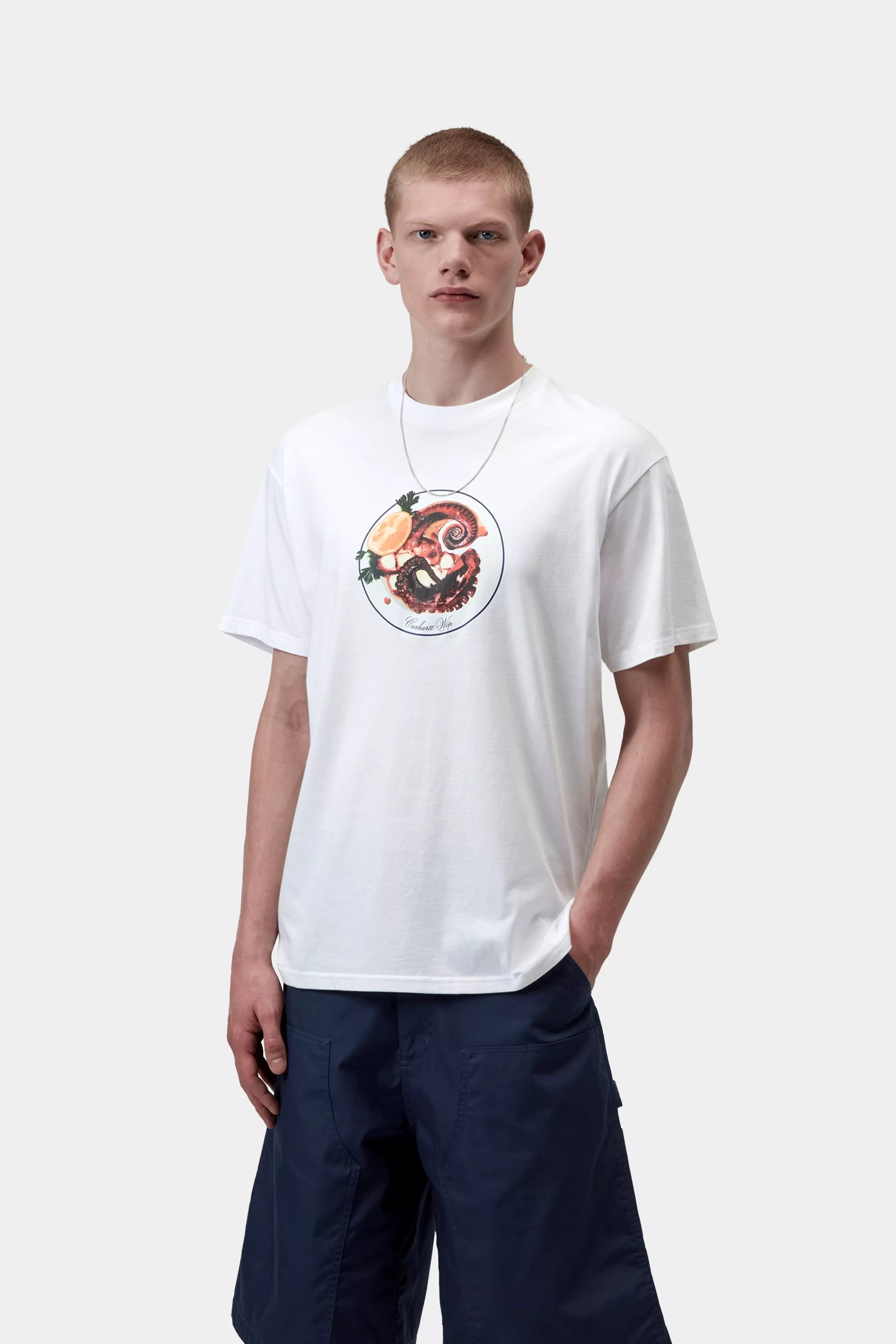 S/S Octopus T-Shirt - White 2