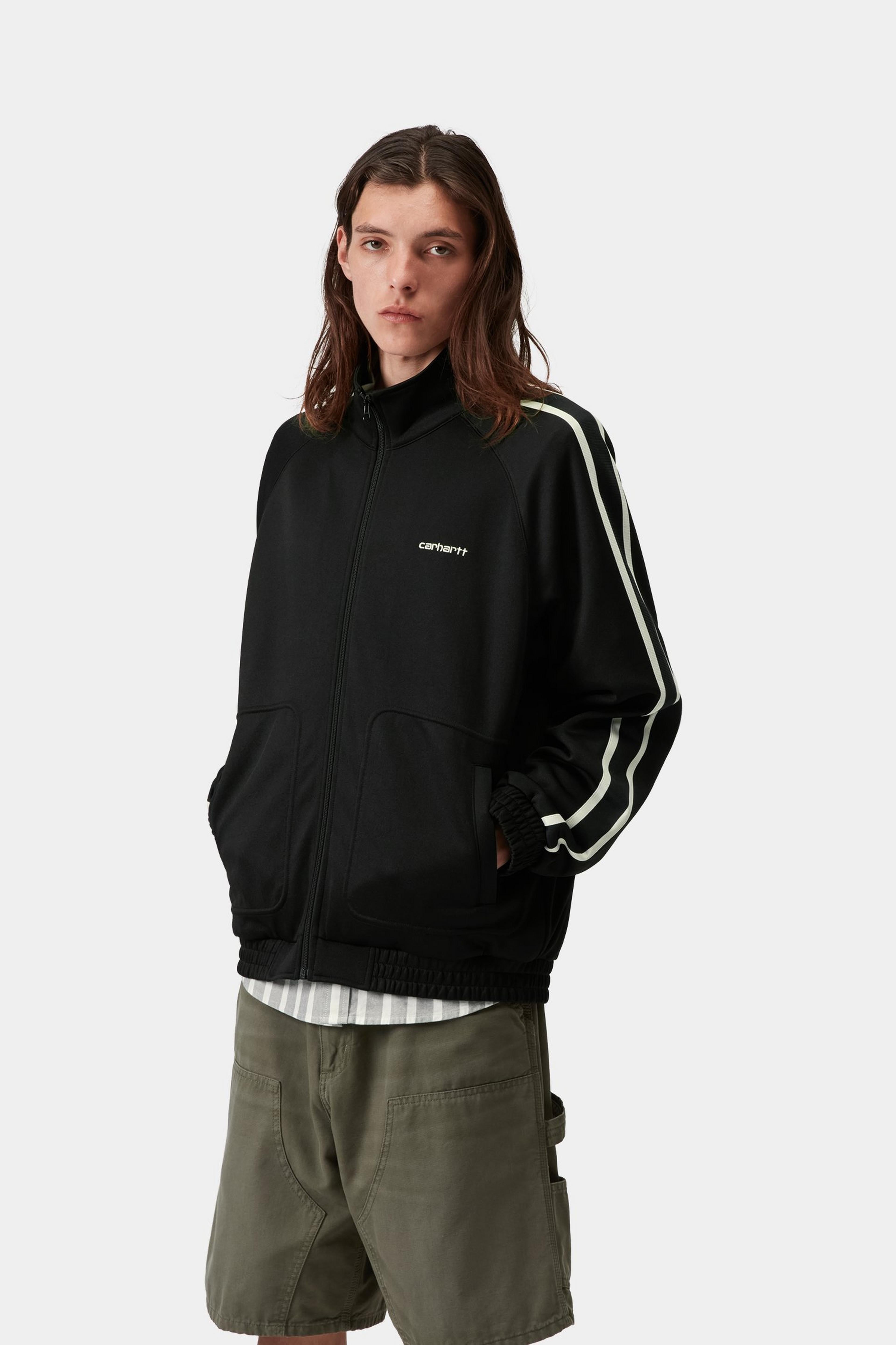 Bolar Sweat Jacket - Black / Wax 3