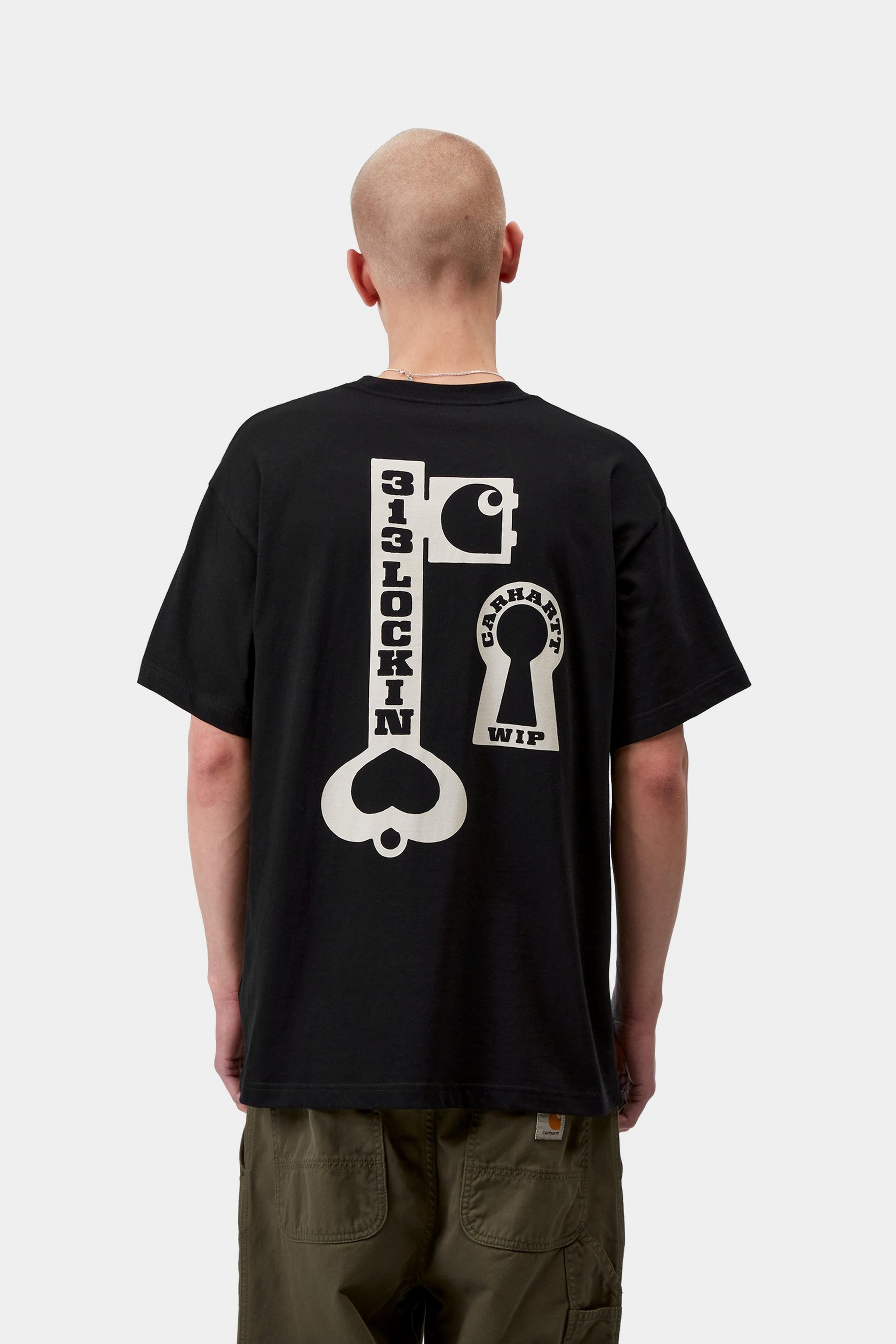 S/S Locked T-Shirt - Black