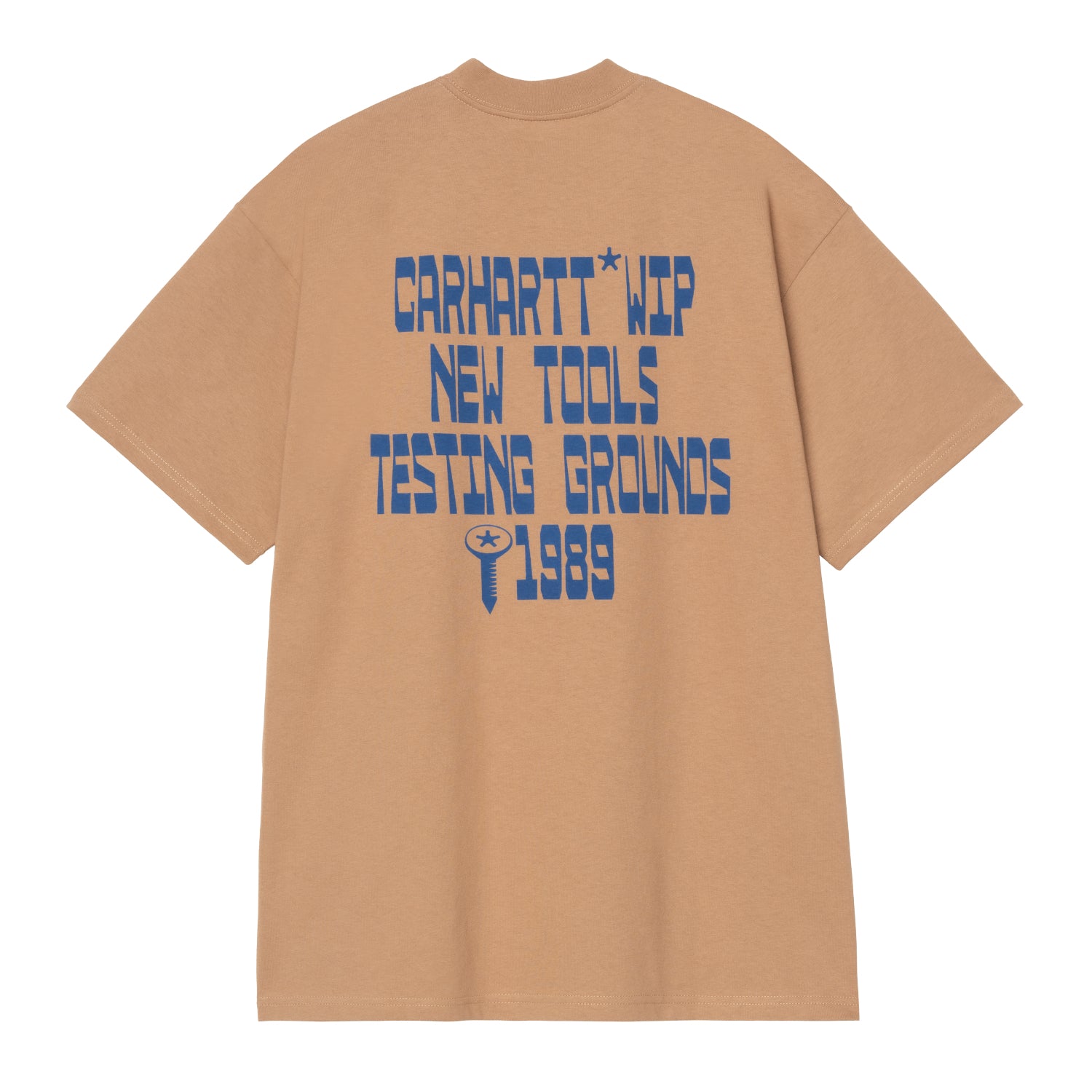 S/S Blocks T-Shirt - Peanut