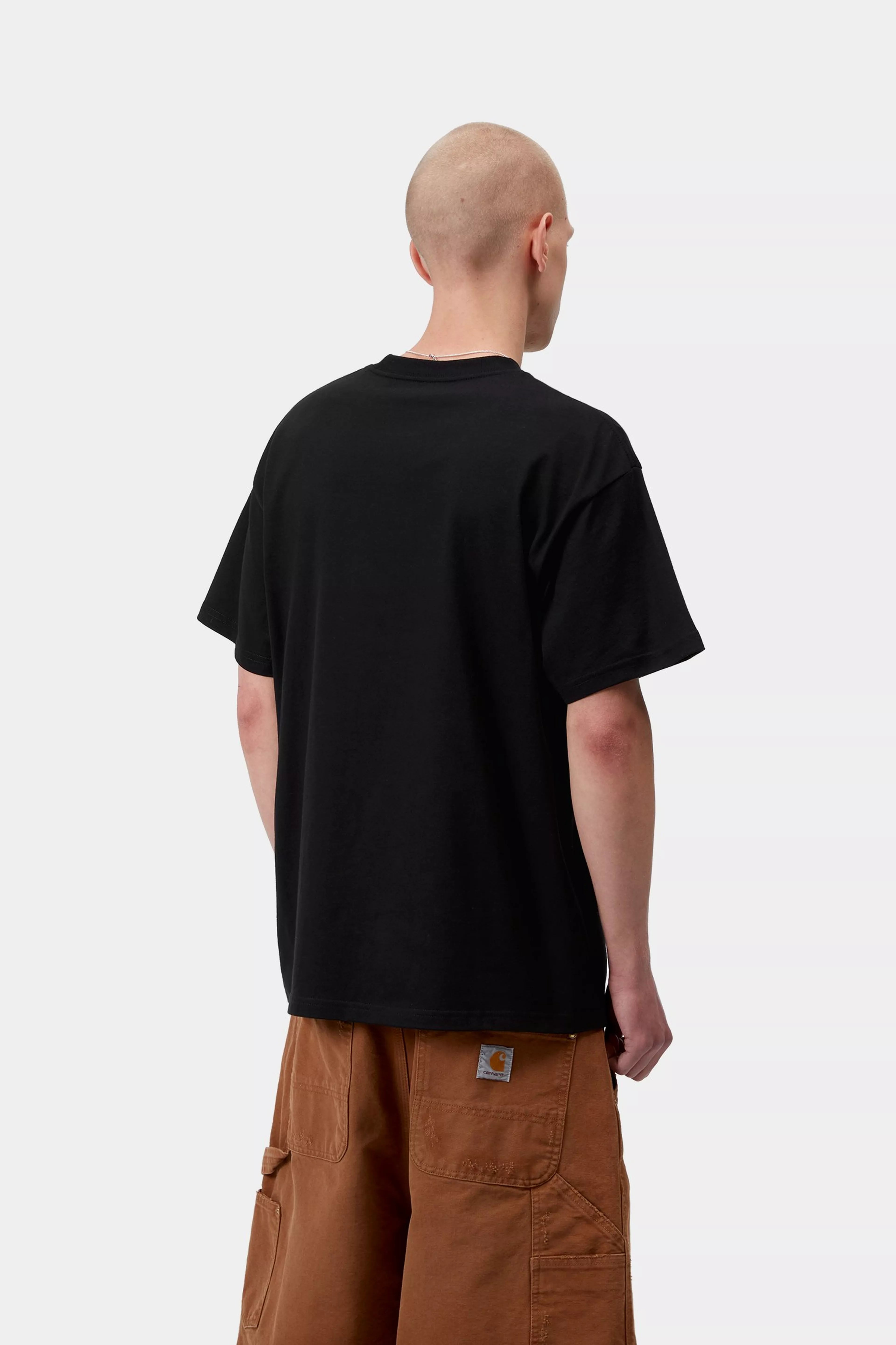 S/S Barbwire C T-Shirt - Black