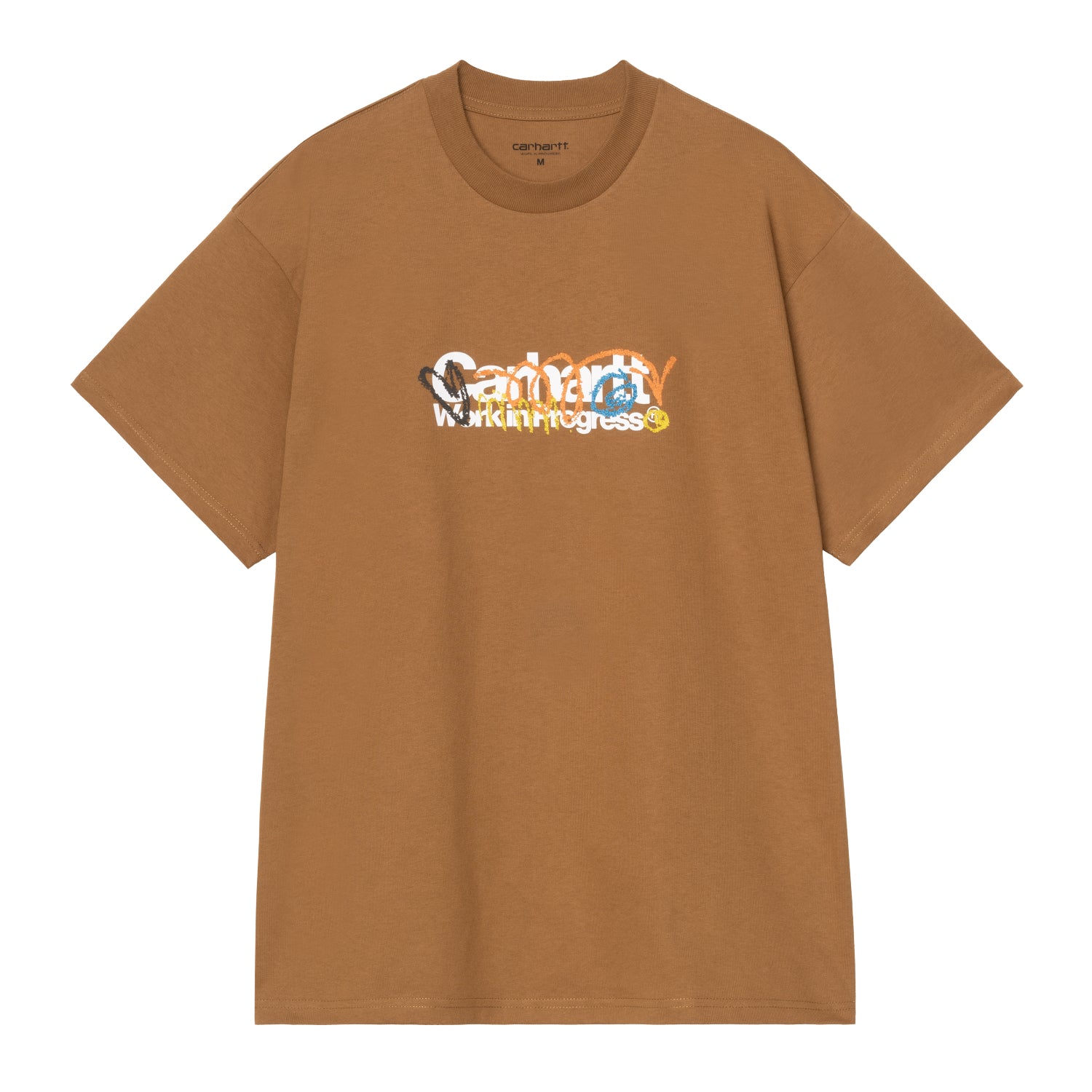 MOMENTEL ブラウン Tシャツ スビンプラチナムスムース テーラードモックネックTシャツ ブラック