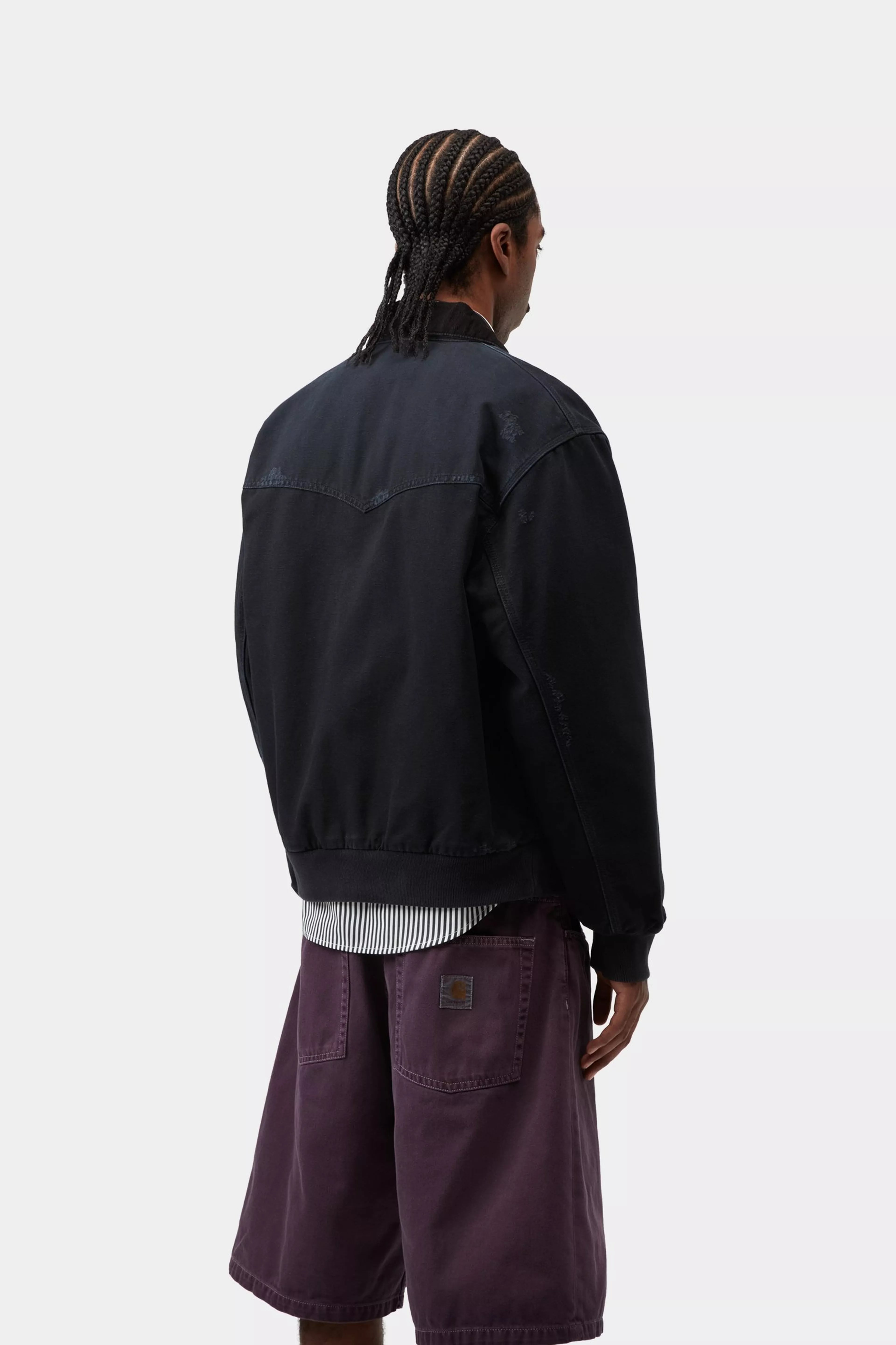 OG Santa Fe Jacket - Black / Black (grind wash)