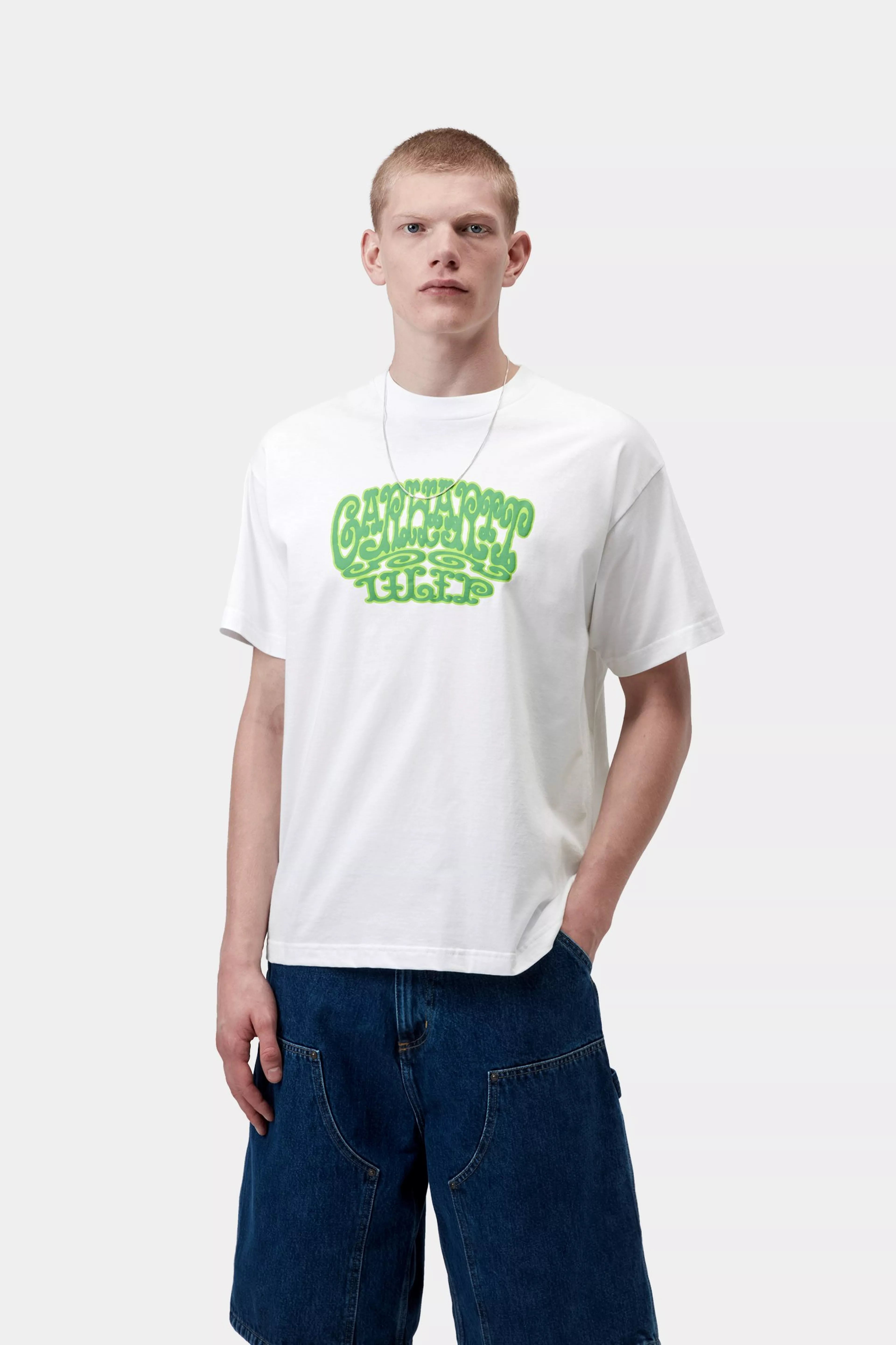 S/S Tipsy Type T-Shirt - White 2