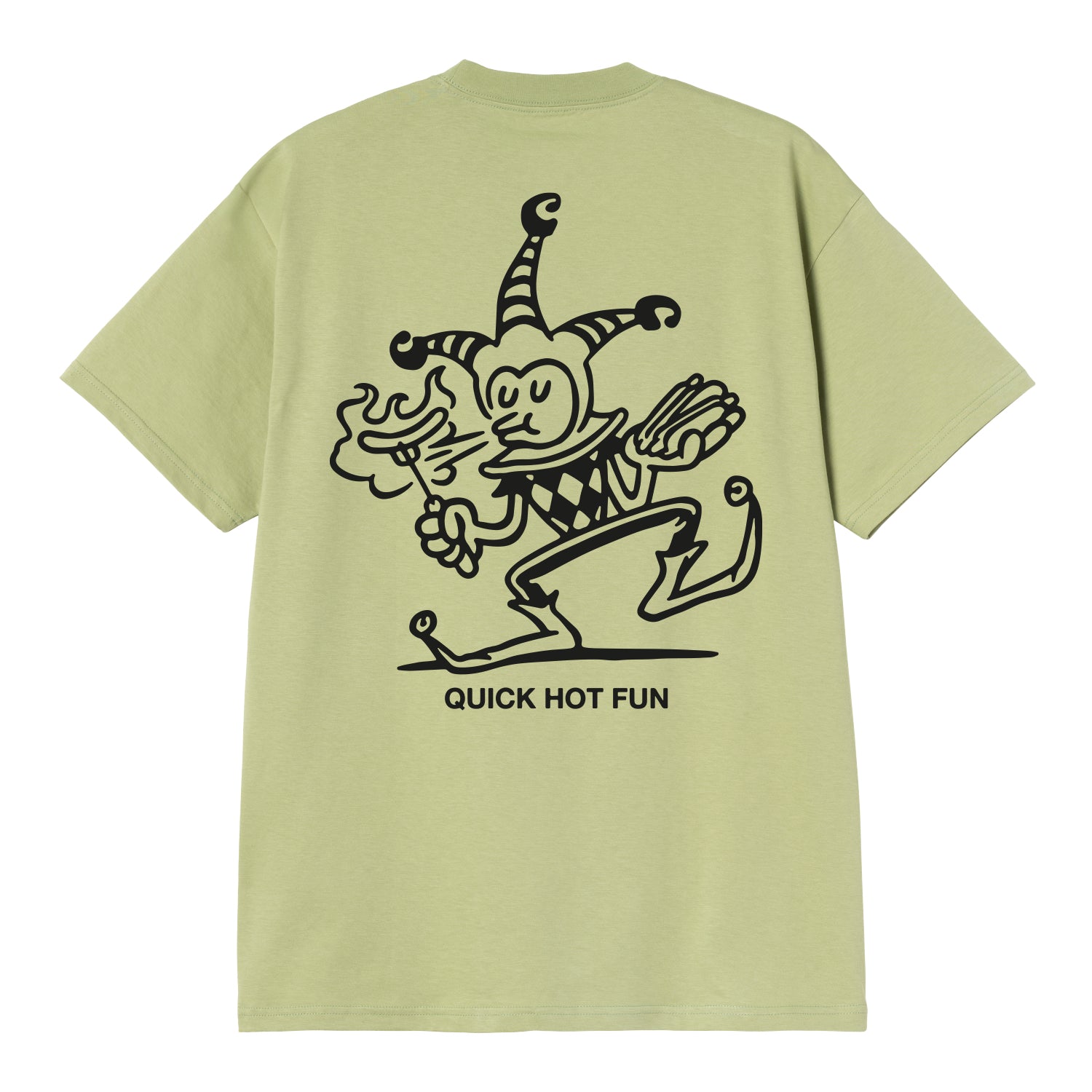 S/S Harlequin BBQ T-Shirt - Gentle Green