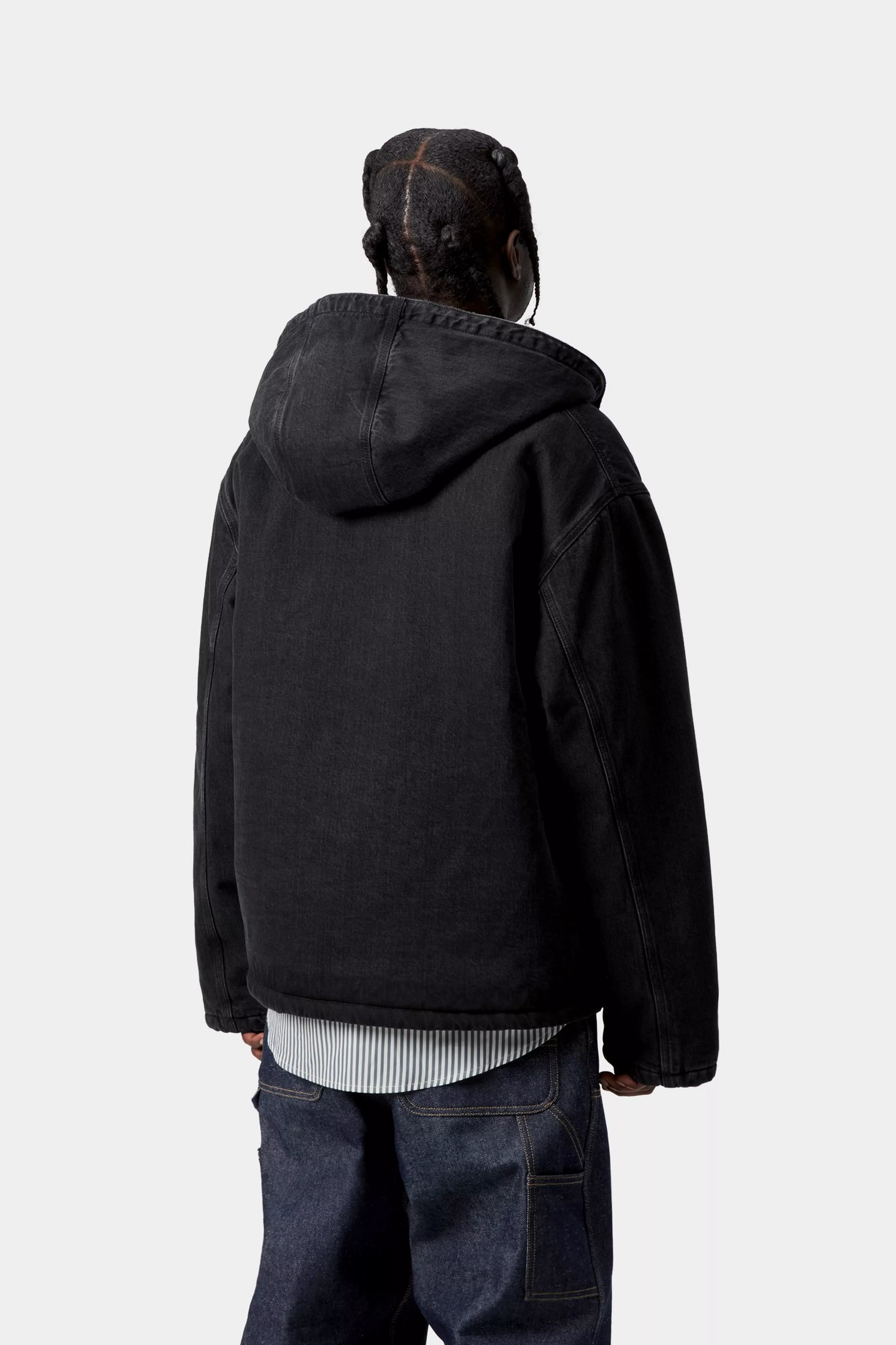 Cleveland Jacket - Black (stone washed)