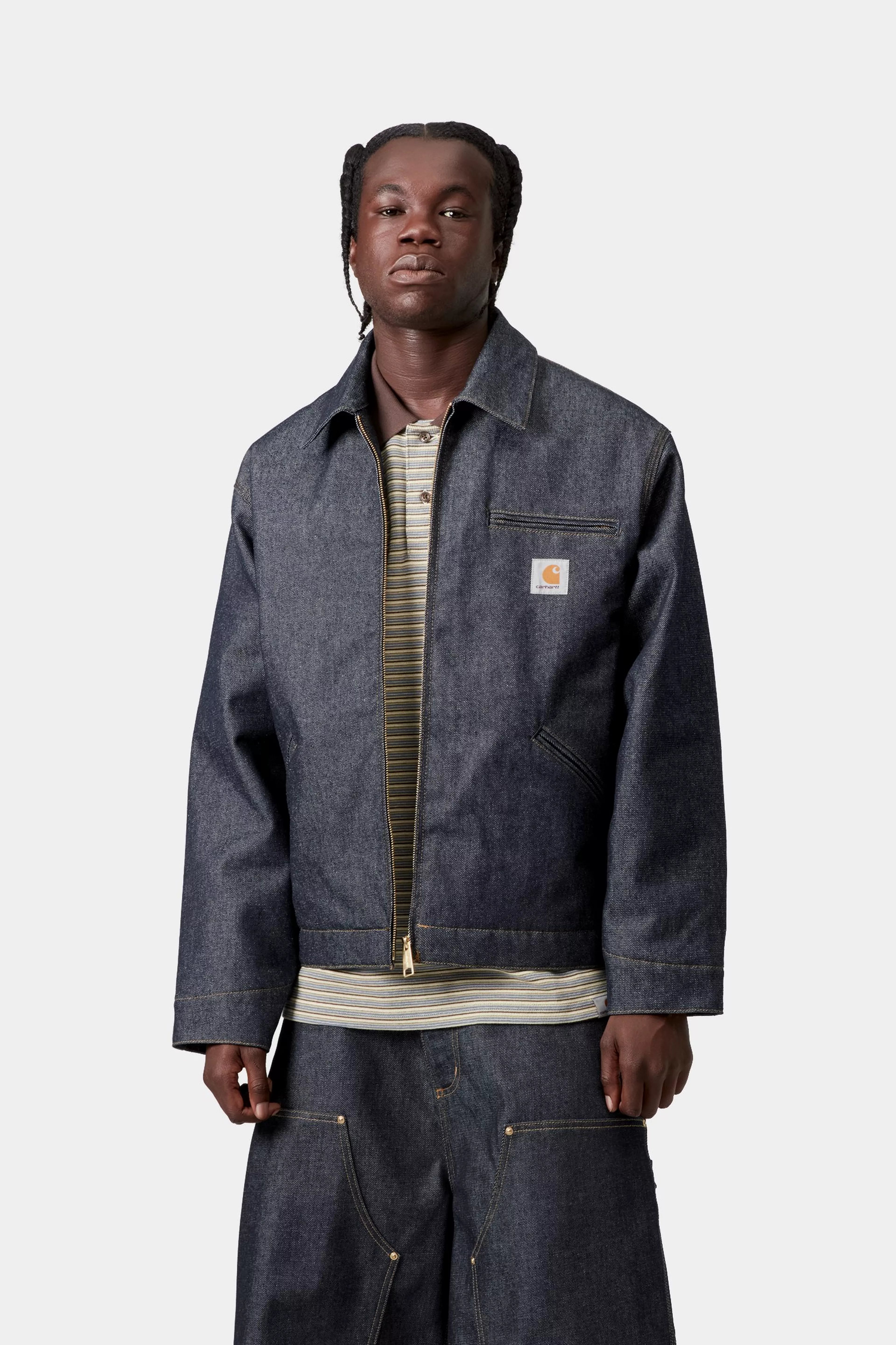 OG Detroit Jacket - Blue (rigid)