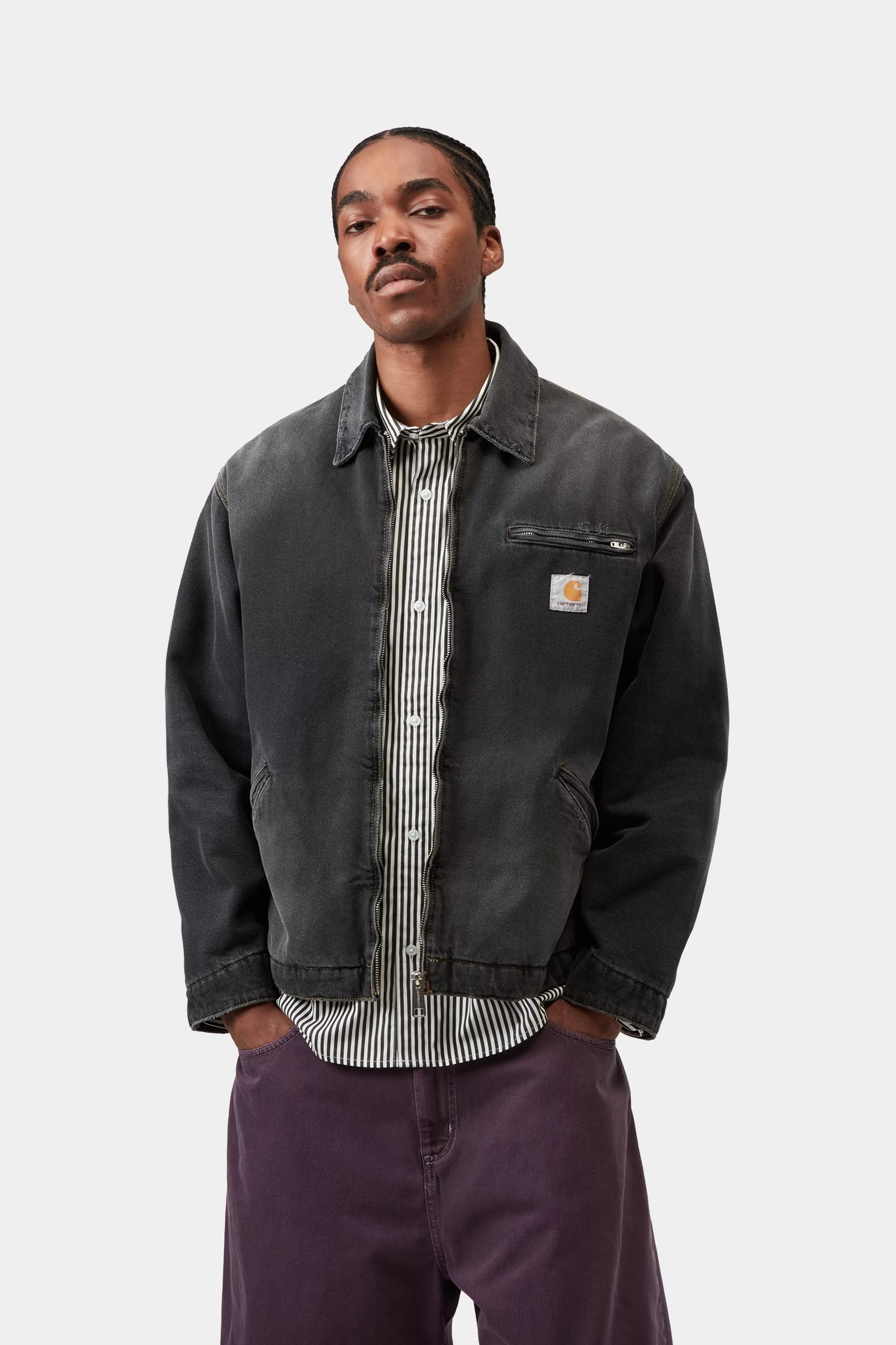 OG Detroit Jacket - Black (grind wash)