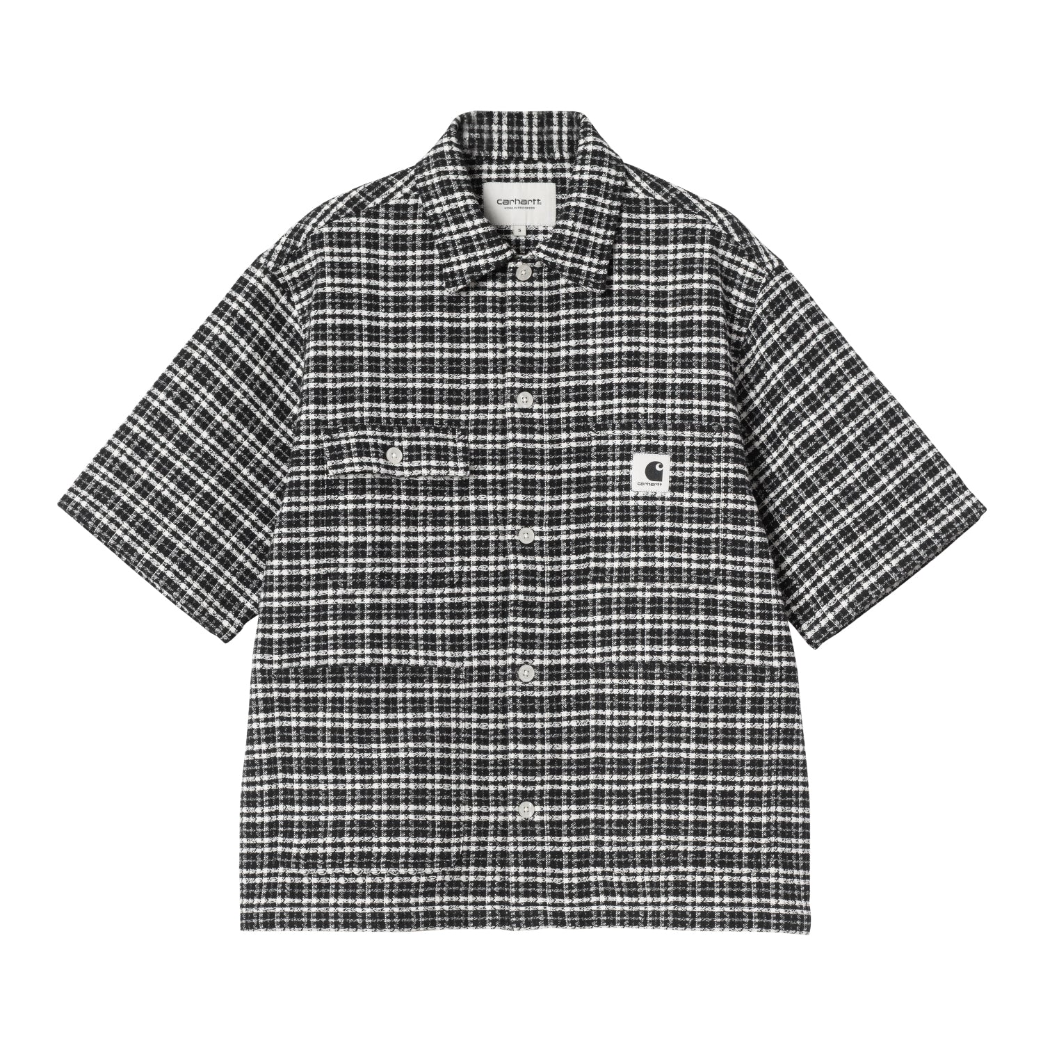 W' S/S Michigan Shirt - Kander Check, Black