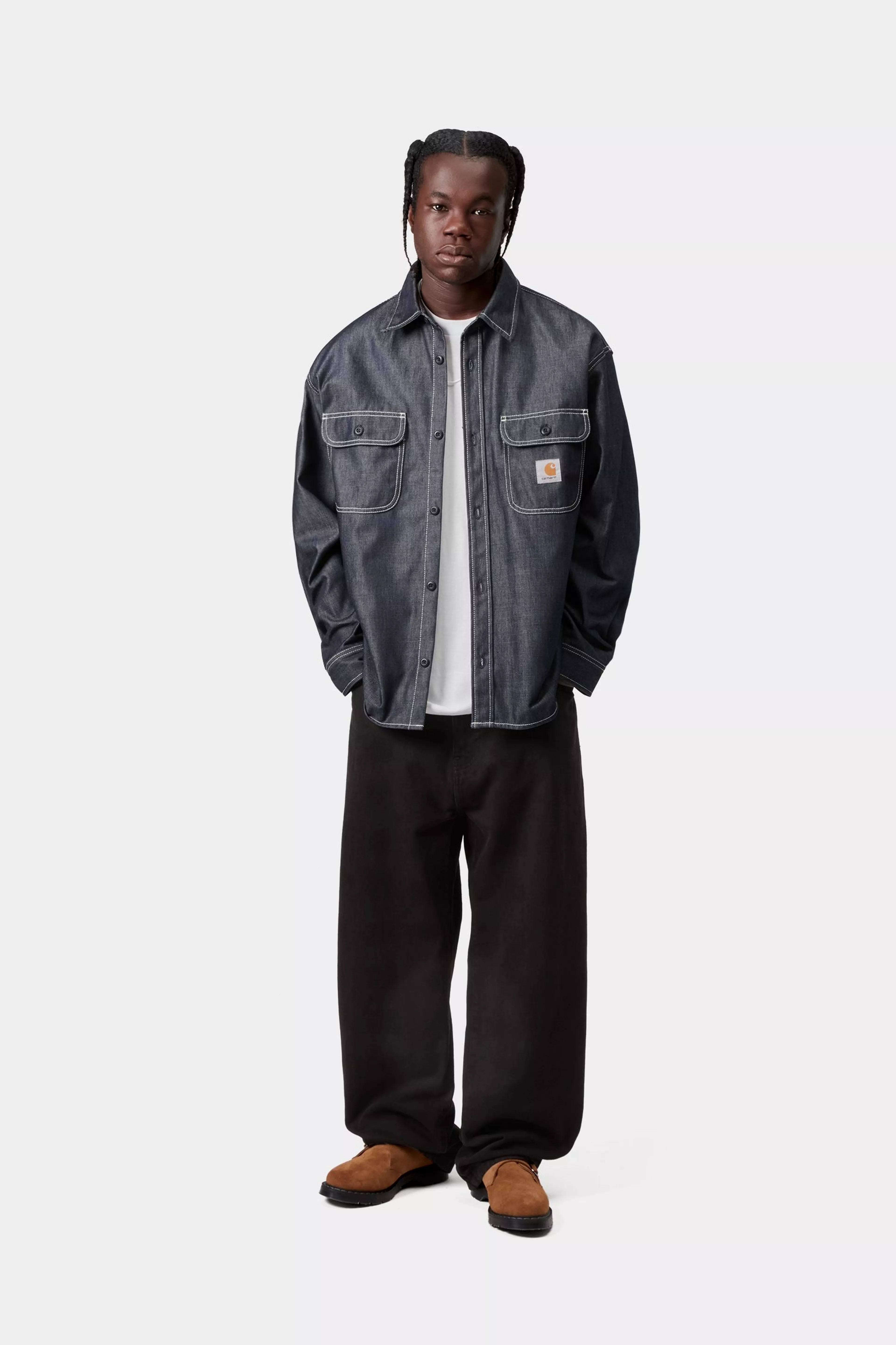 Tigan Shirt Jac - Blue (rigid)