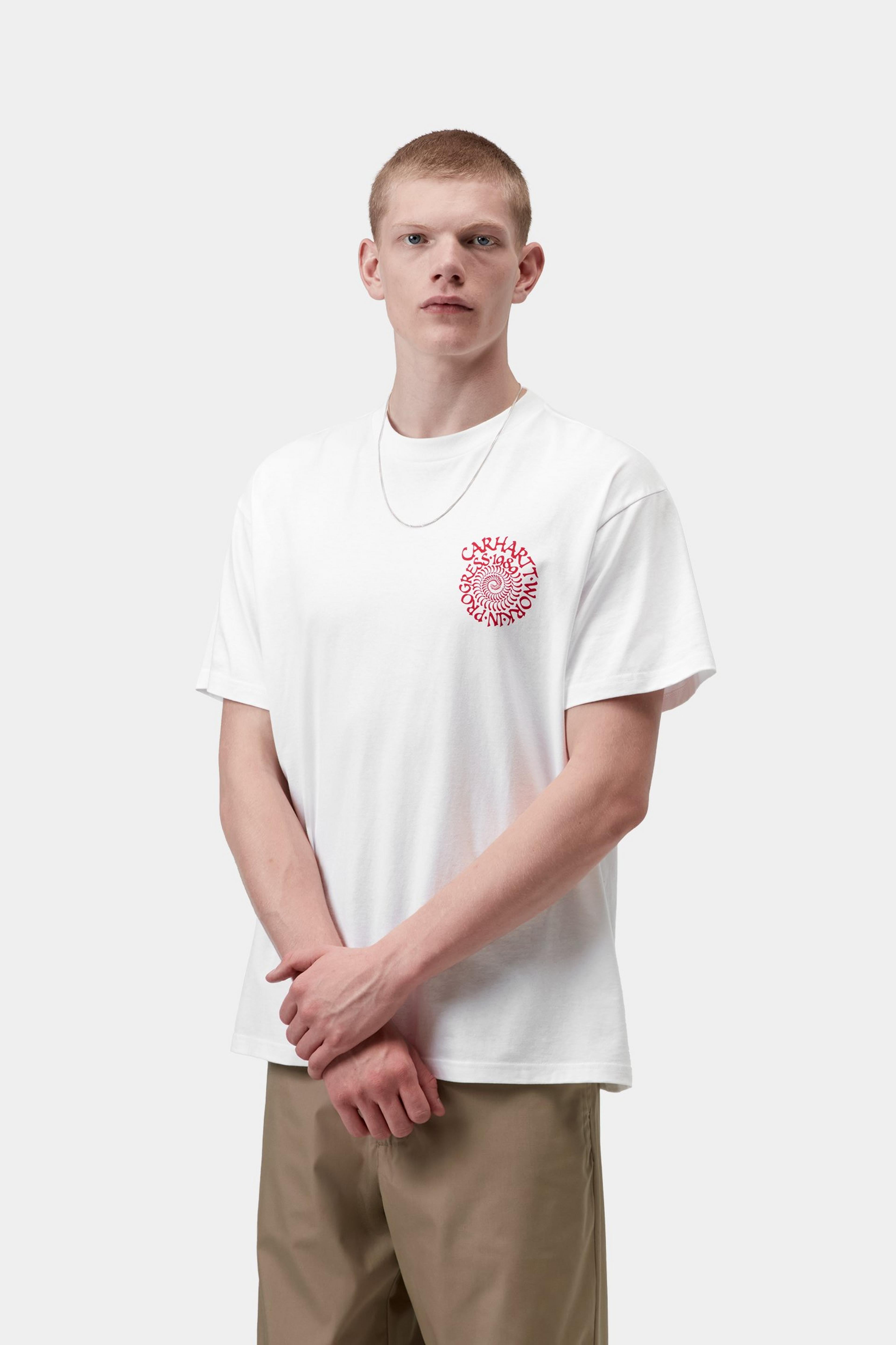 S/S Spirals T-Shirt - White