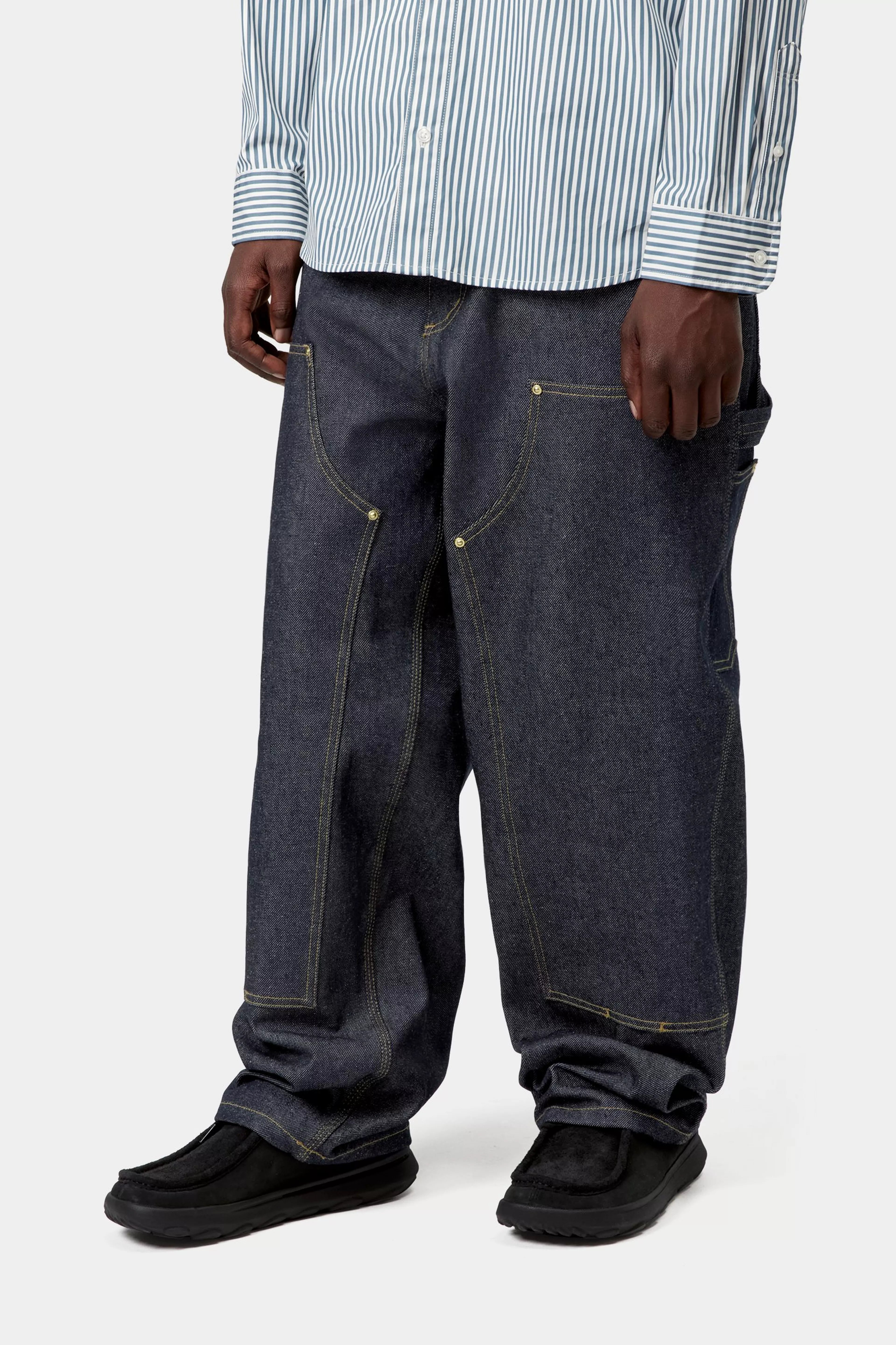 OG Double Knee Pant - Blue (rigid)