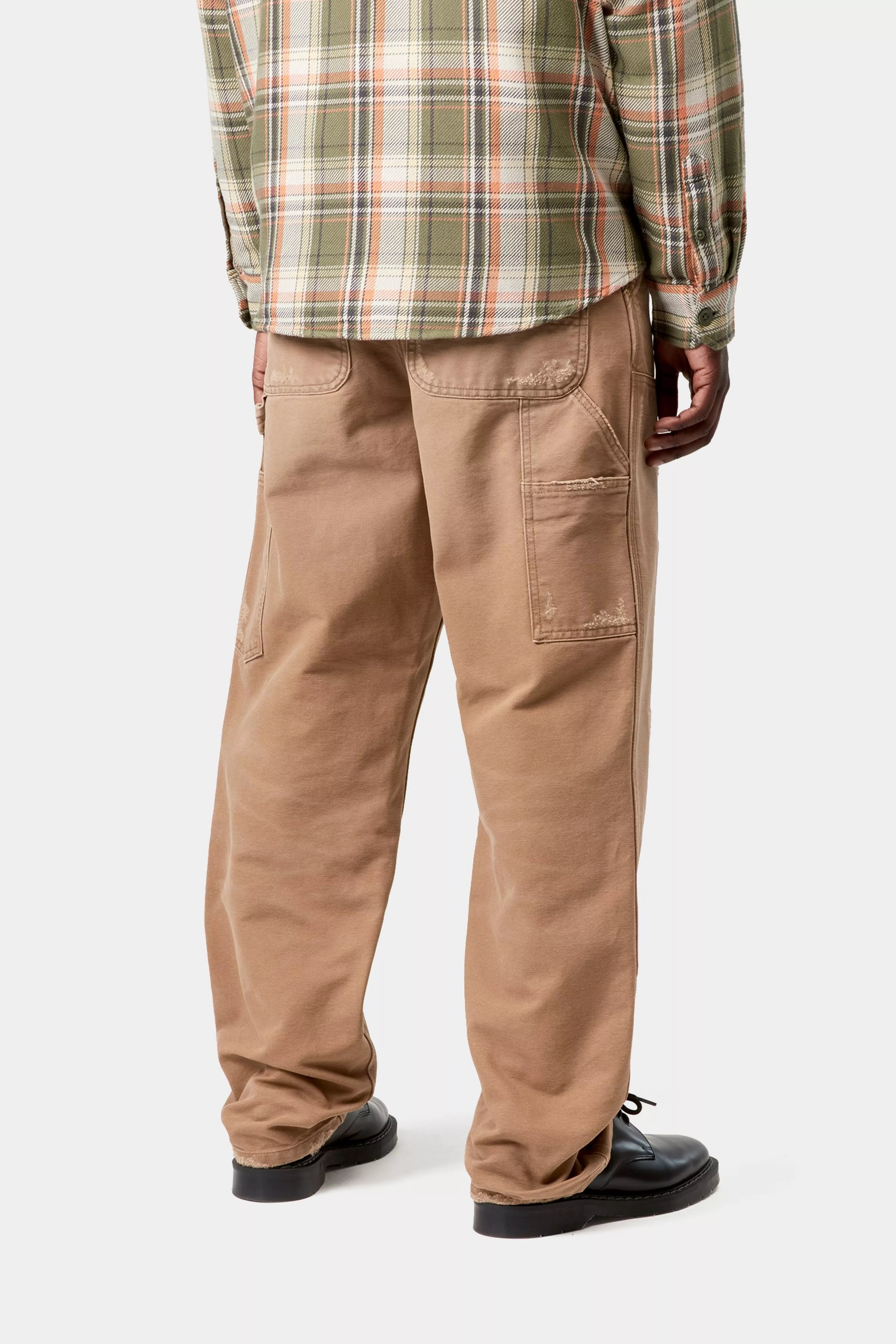 Double Knee Pant - Hamilton Brown, Grind washed 4
