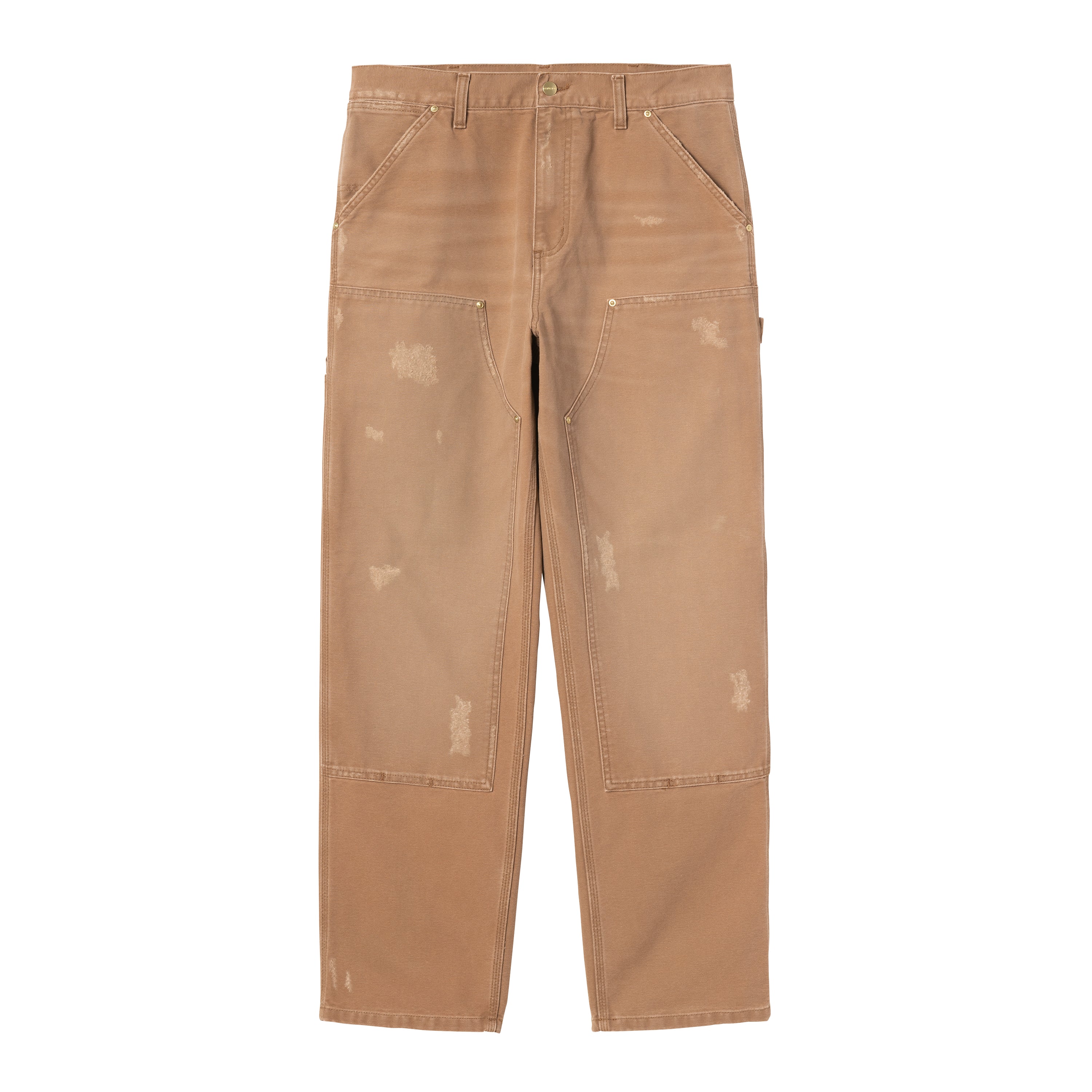 Double Knee Pant - Hamilton Brown, Grind washed