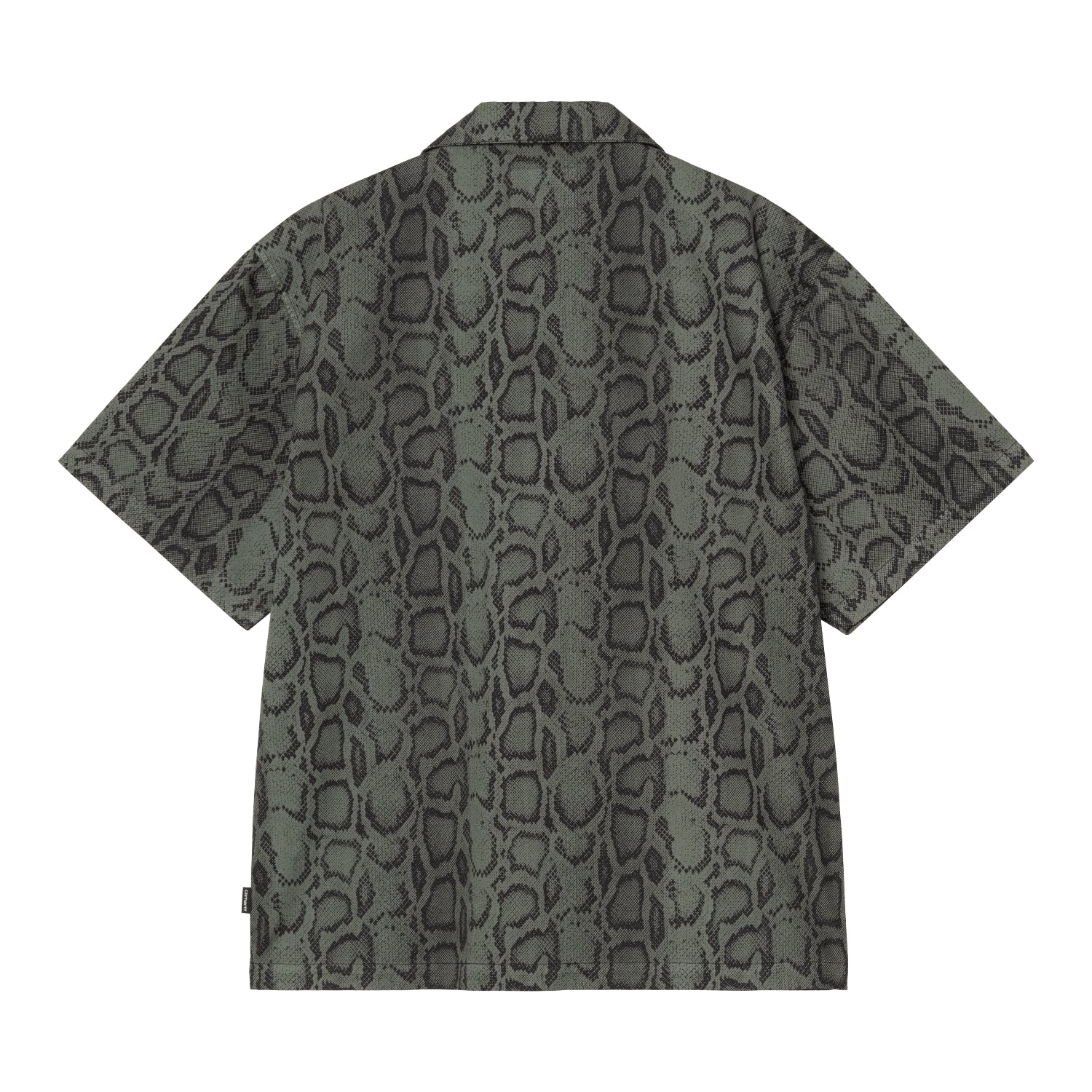 S/S Snake Camo Shirt - Snake Camo, Leaf (garment dyed)