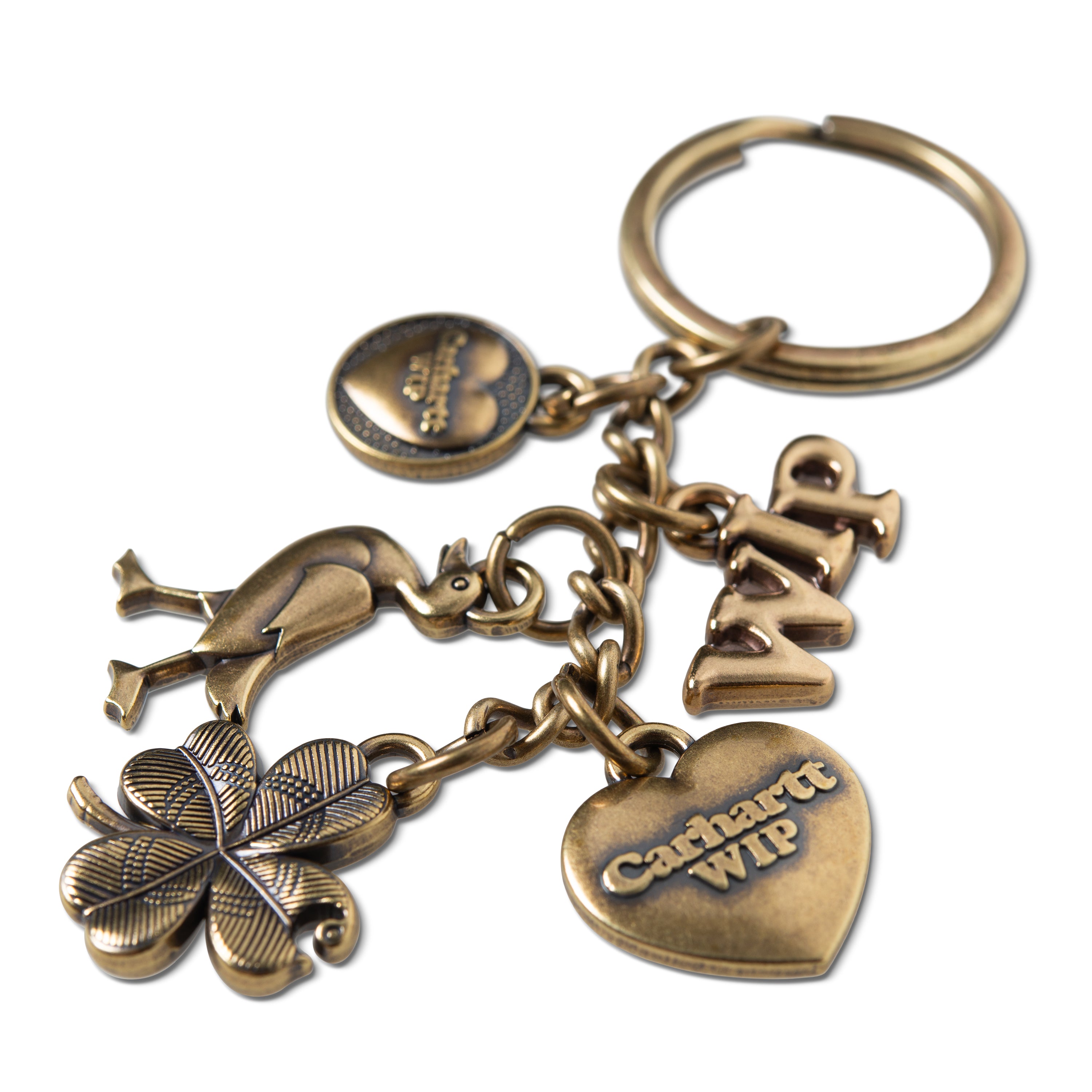 Charms Keychain - Gold