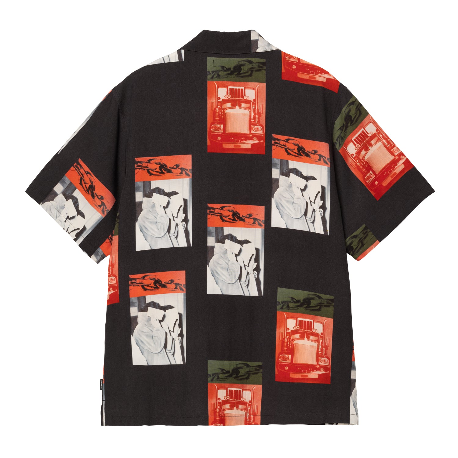 S/S Sean Hamilton Shirt - Sean Hamilton Print, Black 5
