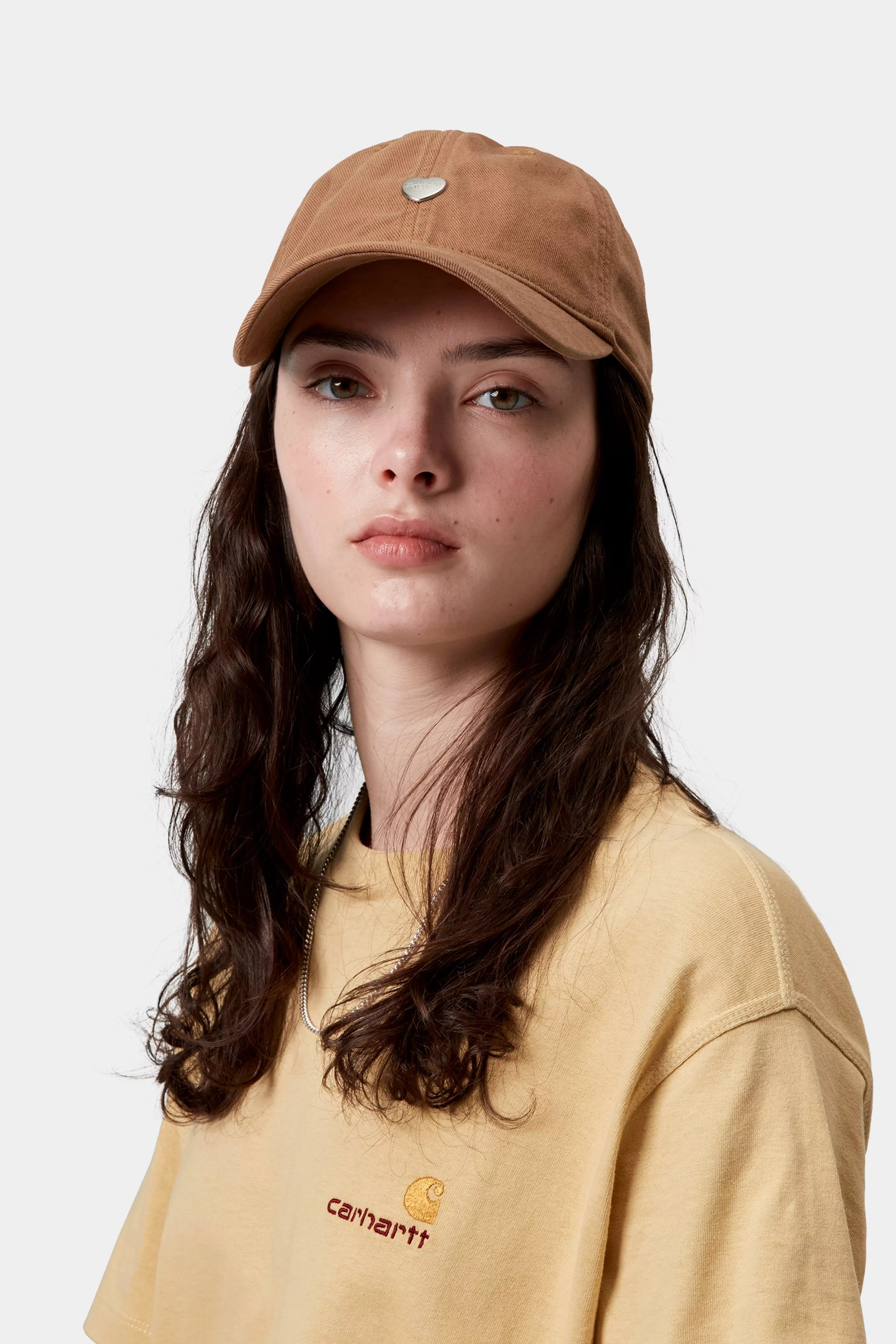 Heart Metal Cap - Hamilton Brown / Silver