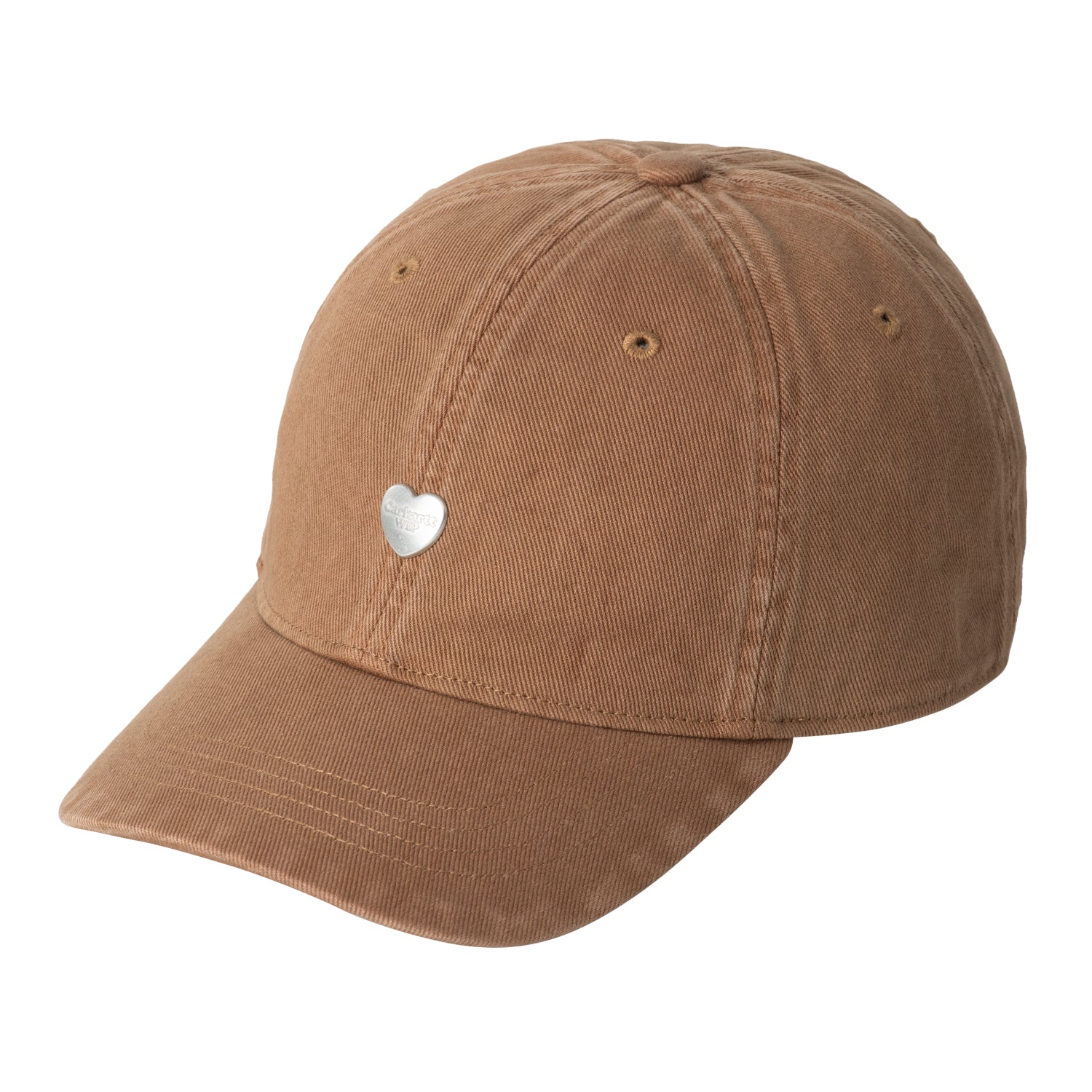 Heart Metal Cap - Hamilton Brown / Silver