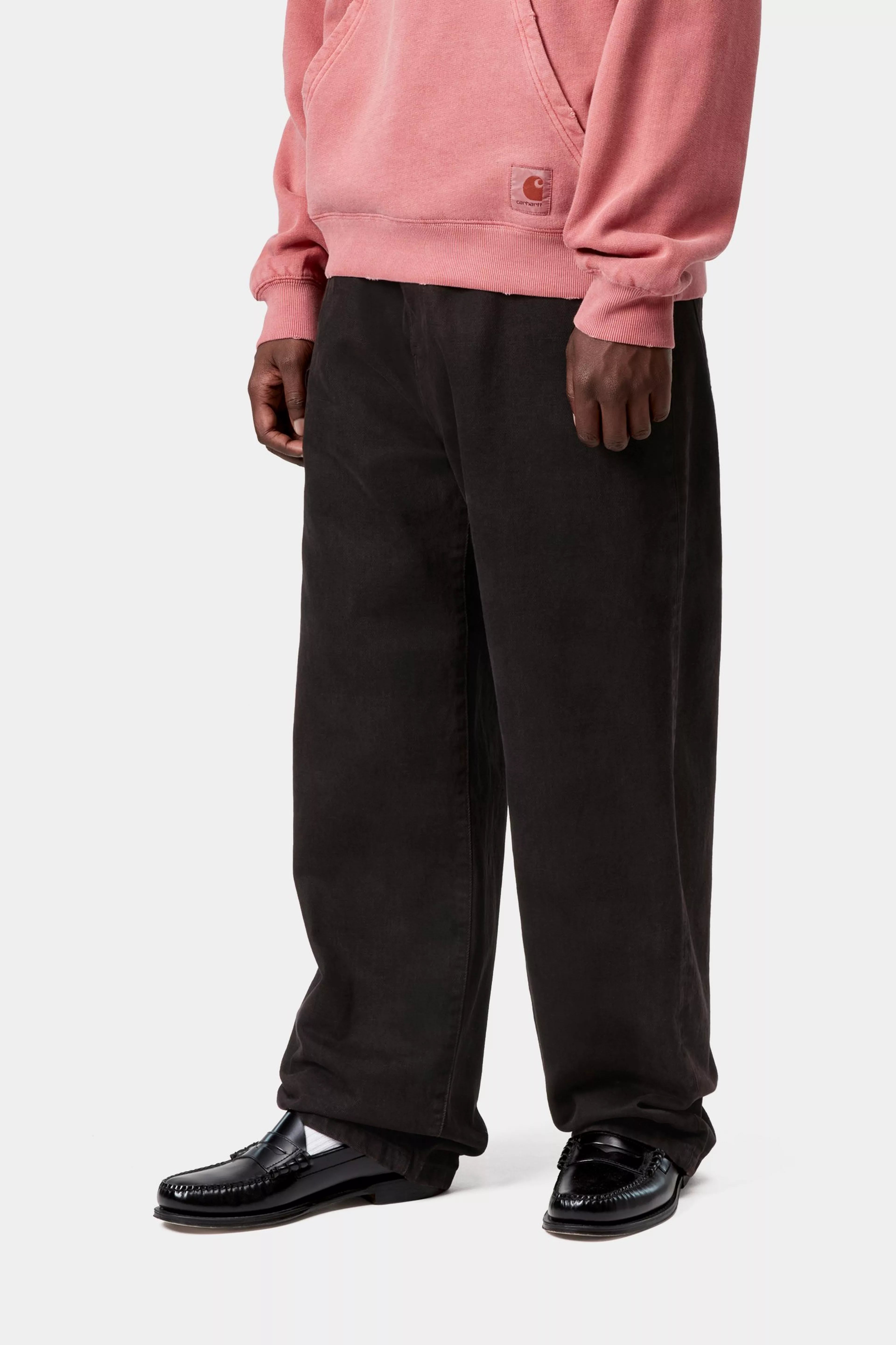 Everson Pant - Everson Print, Black / Palisander (garment dyed)