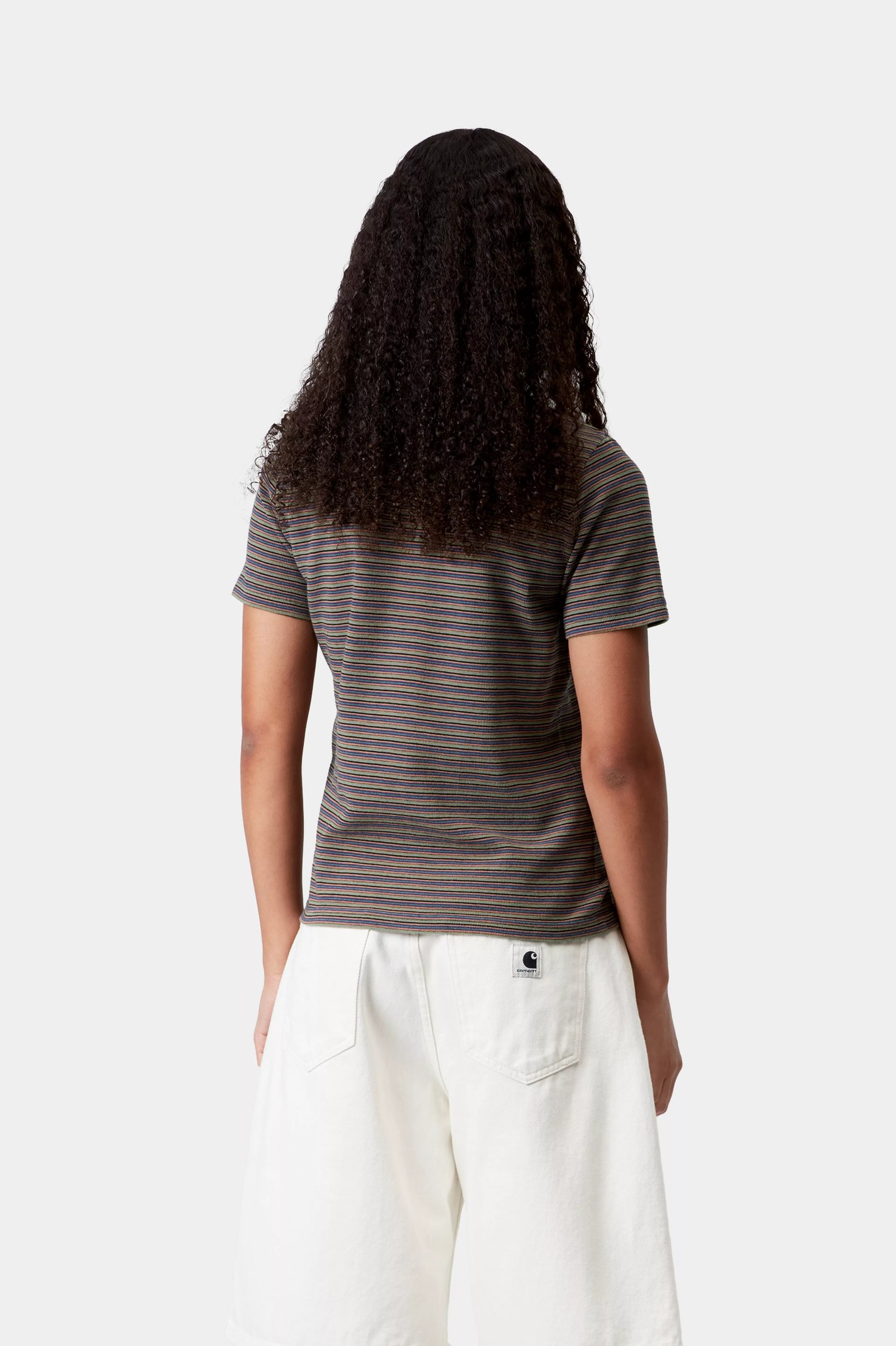 W' S/S Dion Polo - Dion Stripe Lily