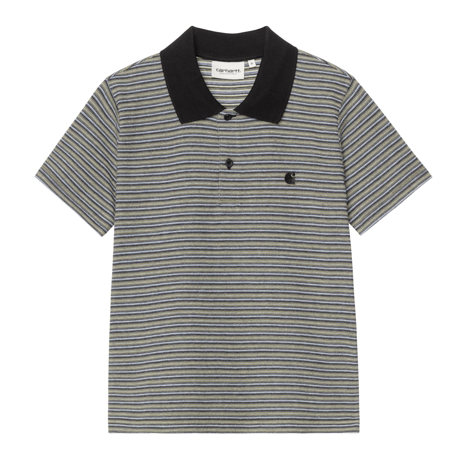 W' S/S Dion Polo - Dion Stripe Icaria