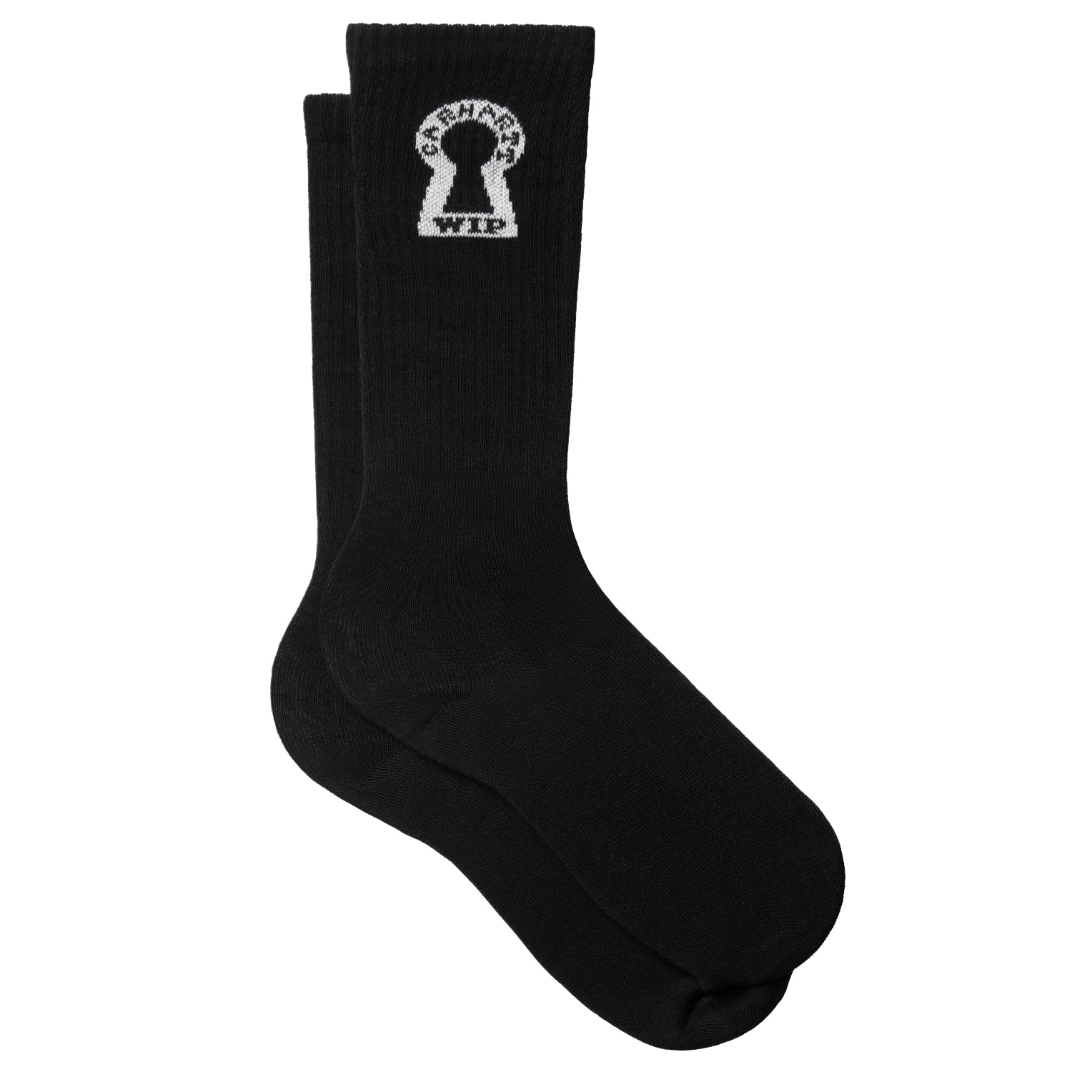 Locked Socks - Black / White